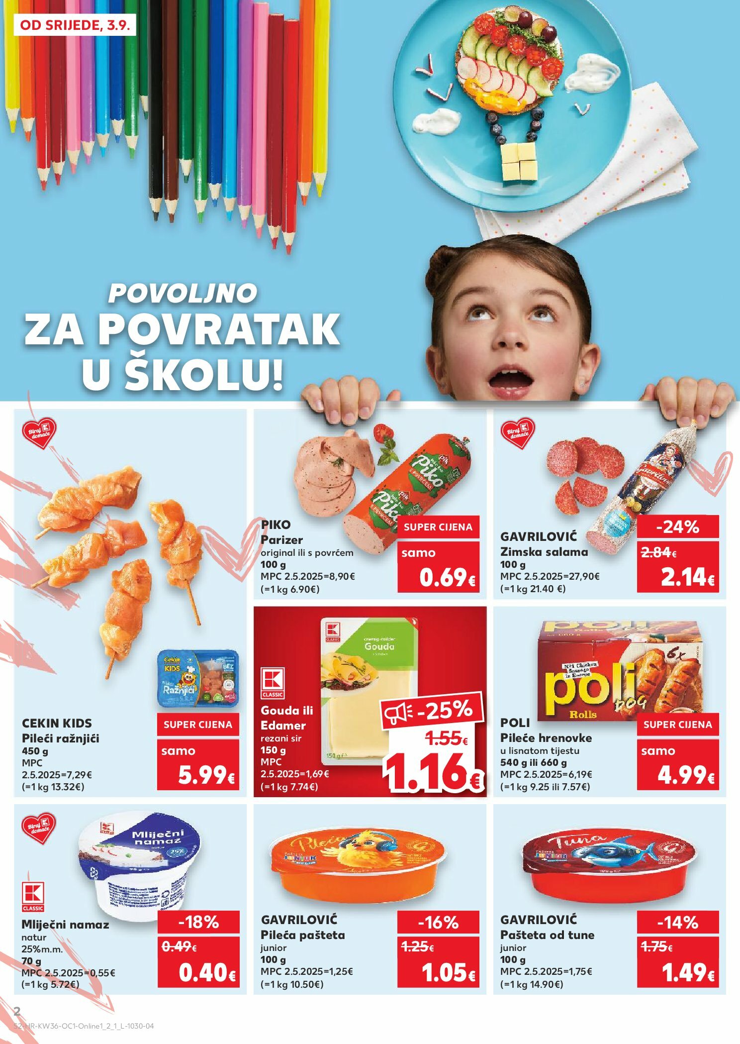 kaufland - Prelistajte katalog Kaufland - Želiš još bogatiju ponudu, vrijedi od 03.09. do 09.09. - page: 2