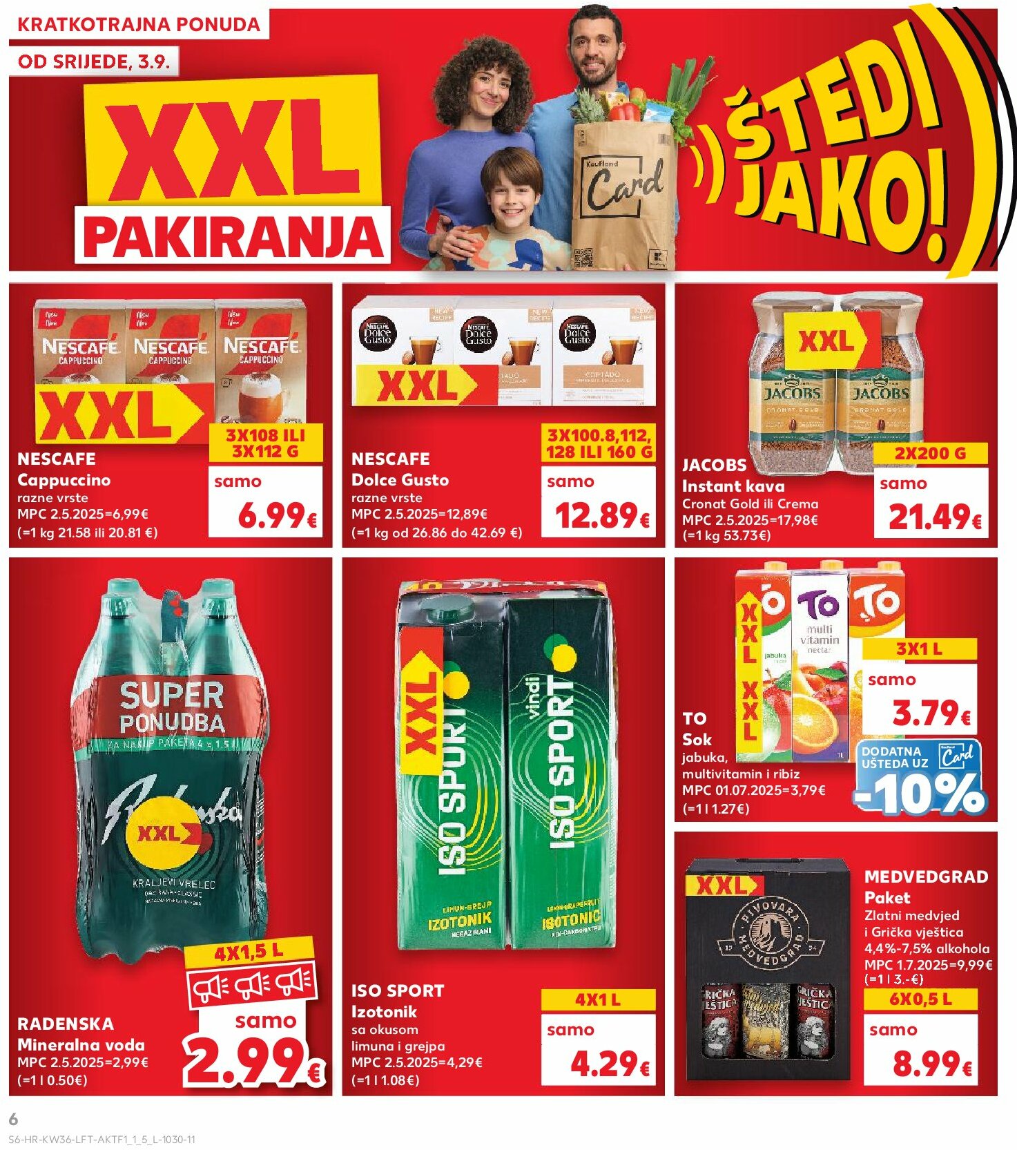kaufland - Prelistajte katalog Kaufland, vrijedi od 03.09. do 09.09. - page: 6