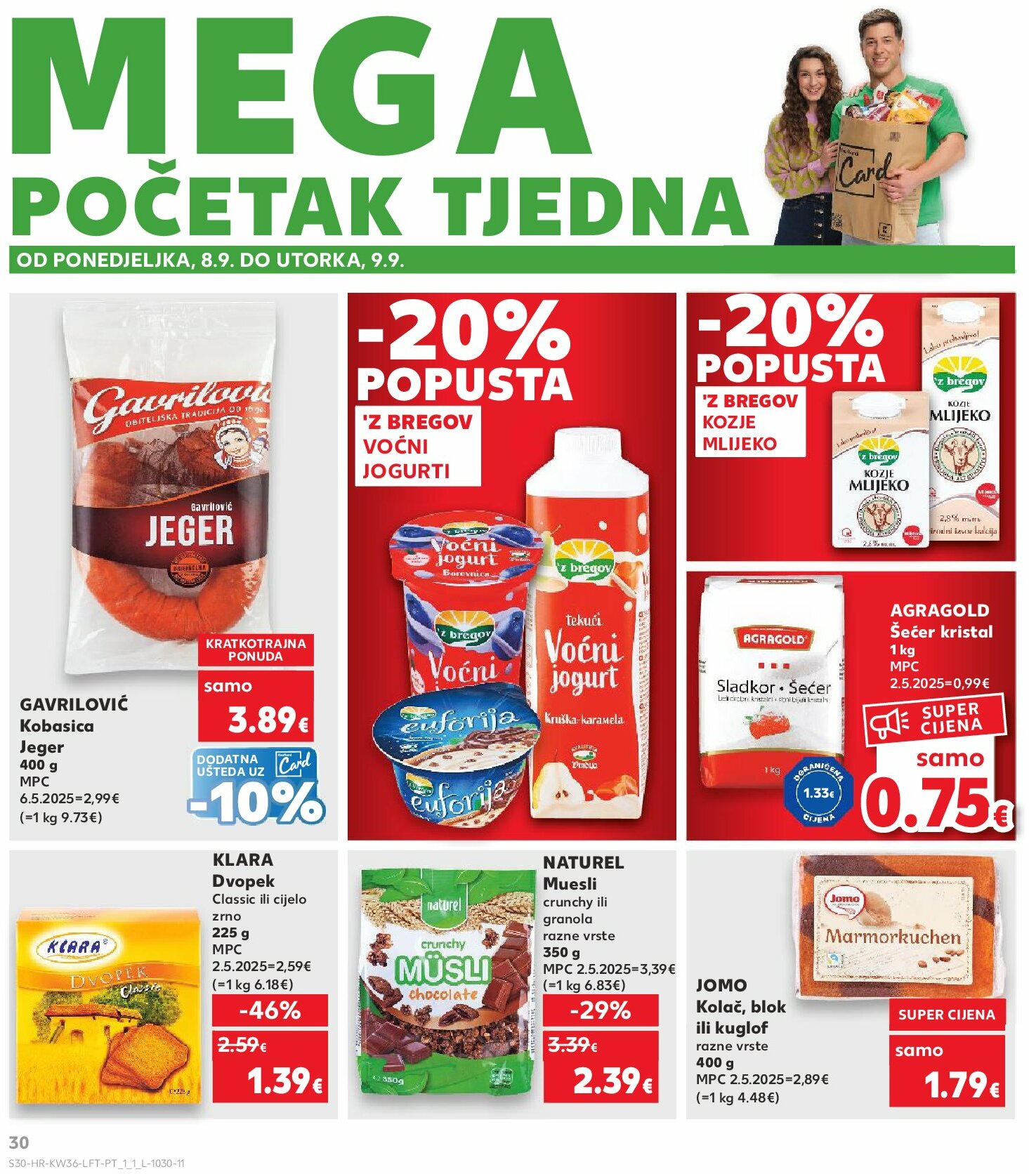kaufland - Prelistajte katalog Kaufland, vrijedi od 03.09. do 09.09. - page: 30