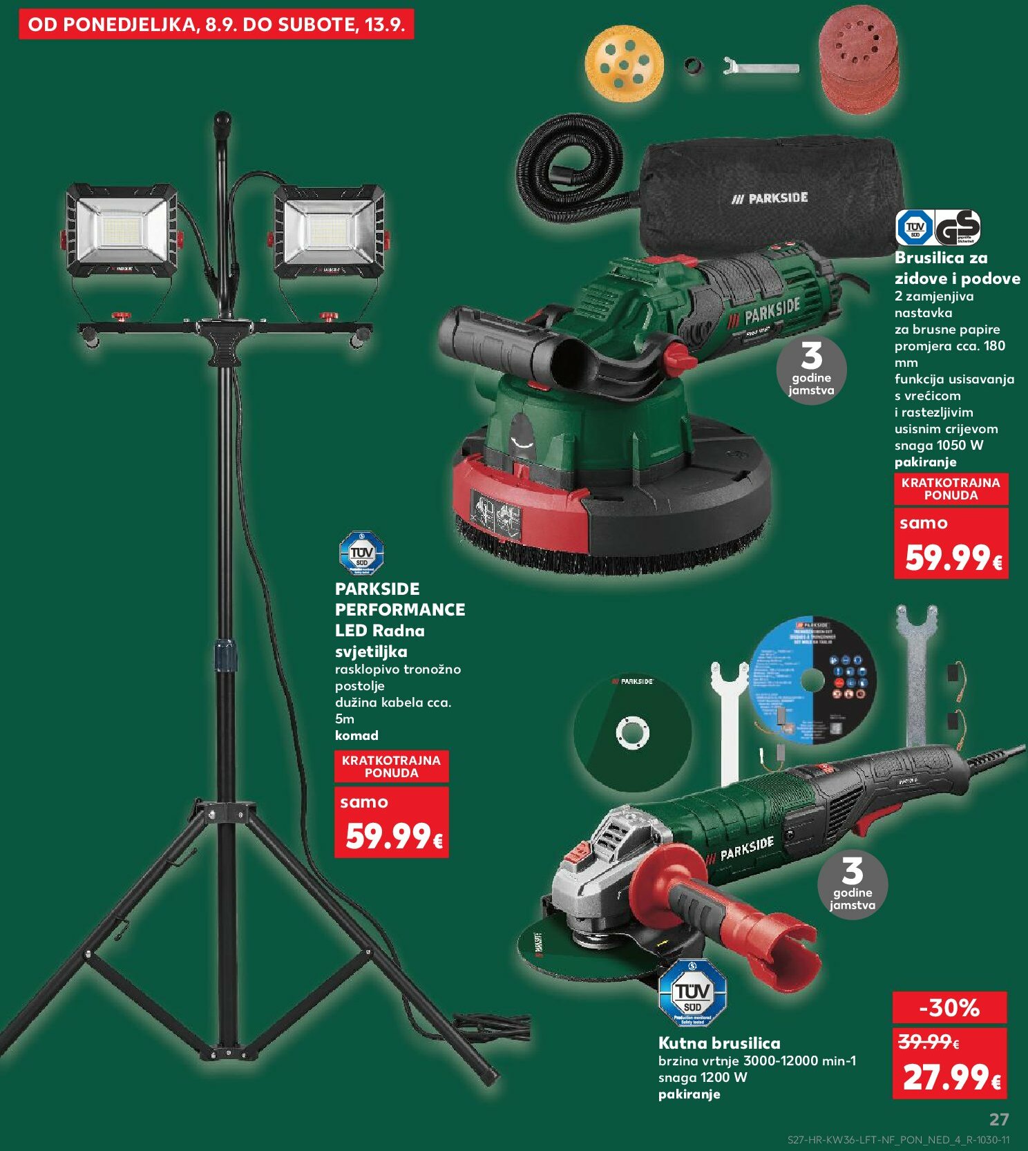 kaufland - Prelistajte katalog Kaufland, vrijedi od 03.09. do 09.09. - page: 27