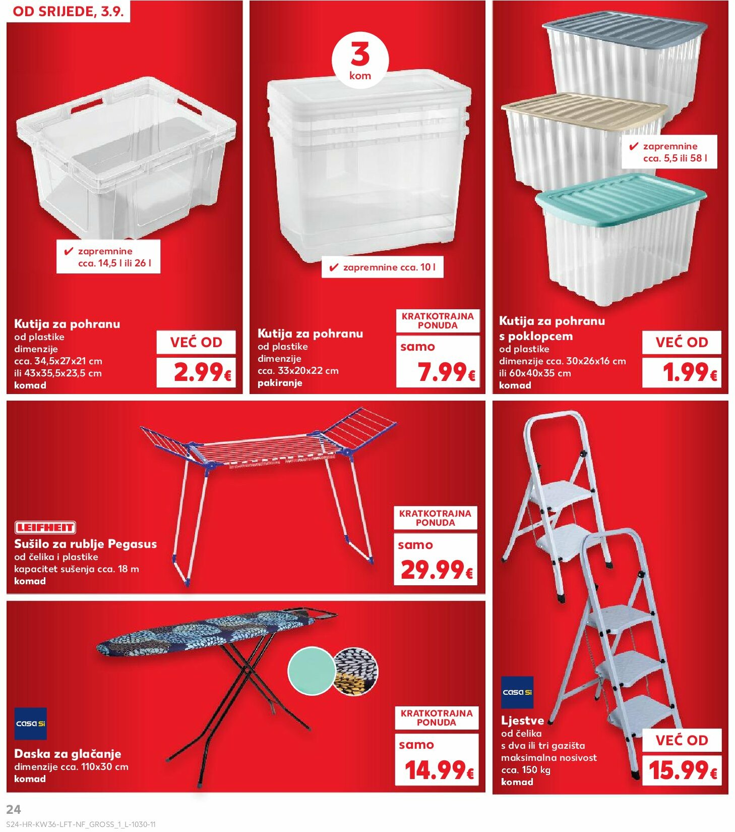 kaufland - Prelistajte katalog Kaufland, vrijedi od 03.09. do 09.09. - page: 24