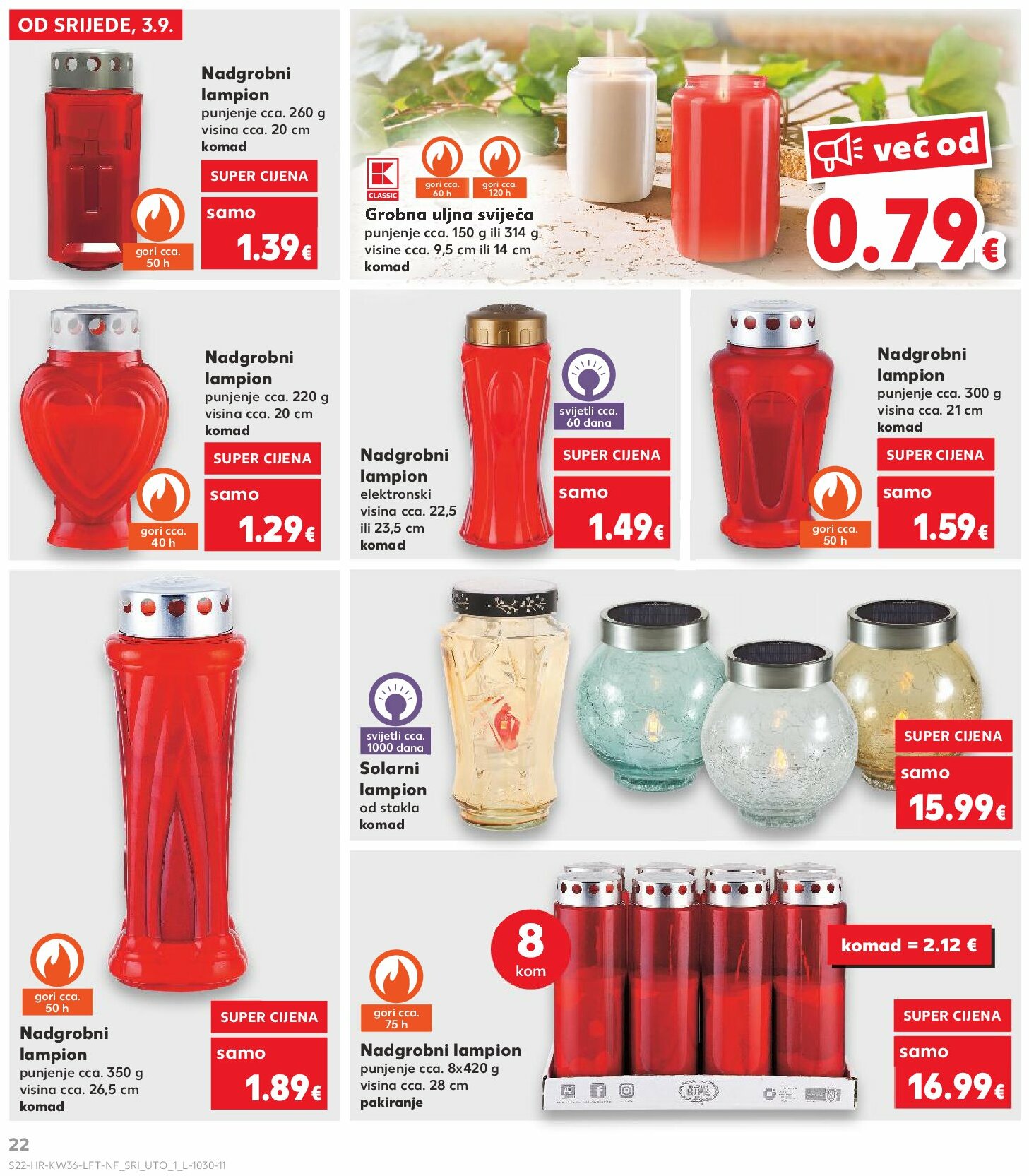kaufland - Prelistajte katalog Kaufland, vrijedi od 03.09. do 09.09. - page: 22