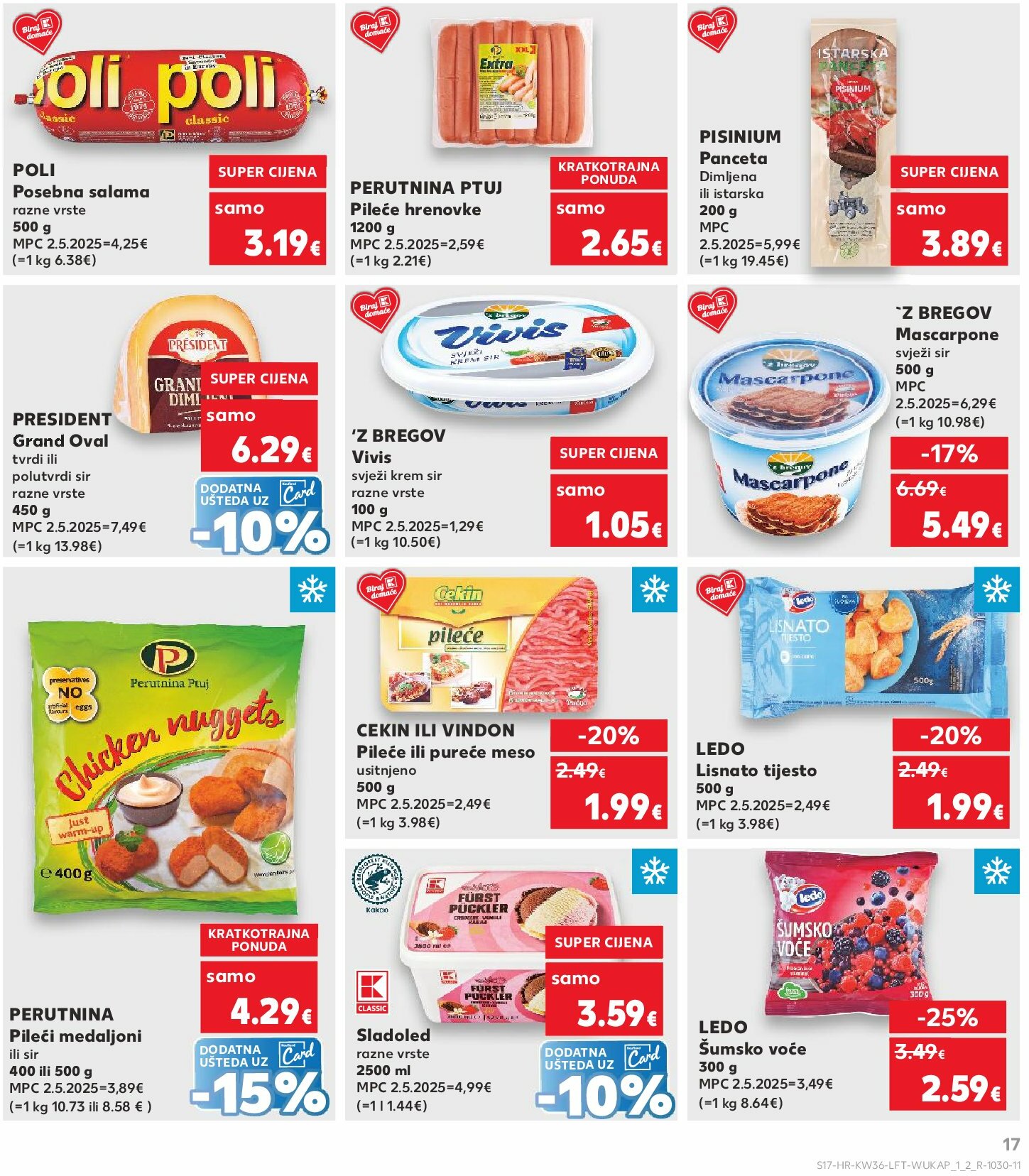 kaufland - Prelistajte katalog Kaufland, vrijedi od 03.09. do 09.09. - page: 17