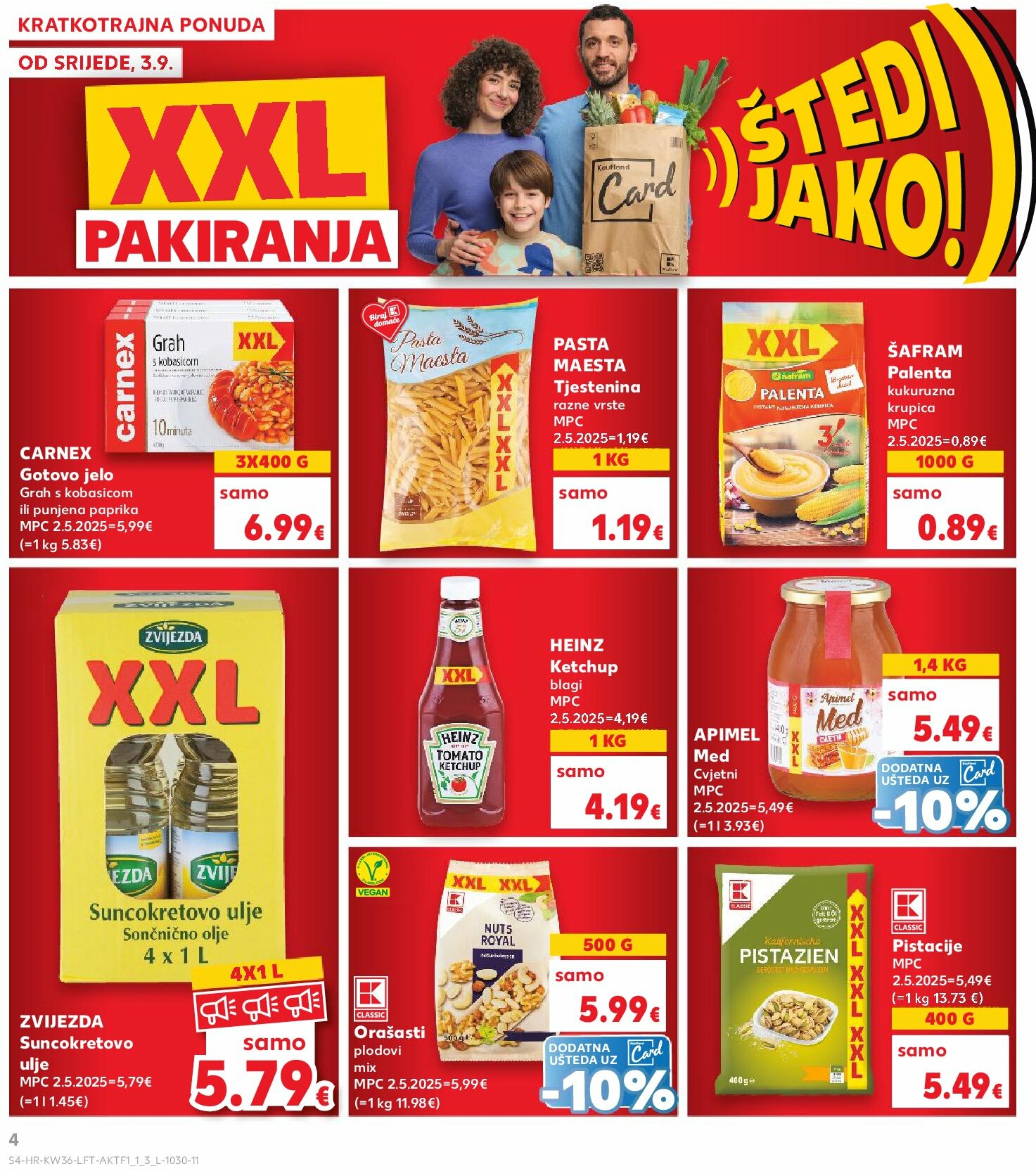 kaufland - Prelistajte katalog Kaufland, vrijedi od 03.09. do 09.09. - page: 4