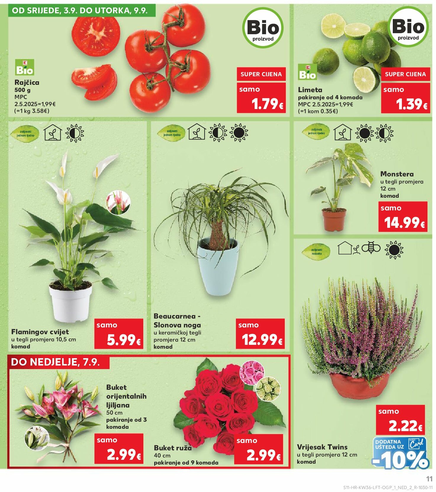 kaufland - Prelistajte katalog Kaufland, vrijedi od 03.09. do 09.09. - page: 11