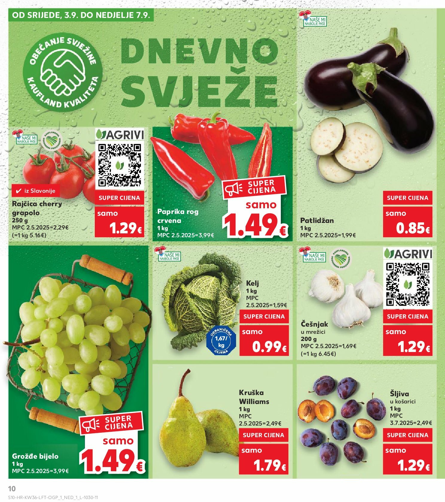 kaufland - Prelistajte katalog Kaufland, vrijedi od 03.09. do 09.09. - page: 10