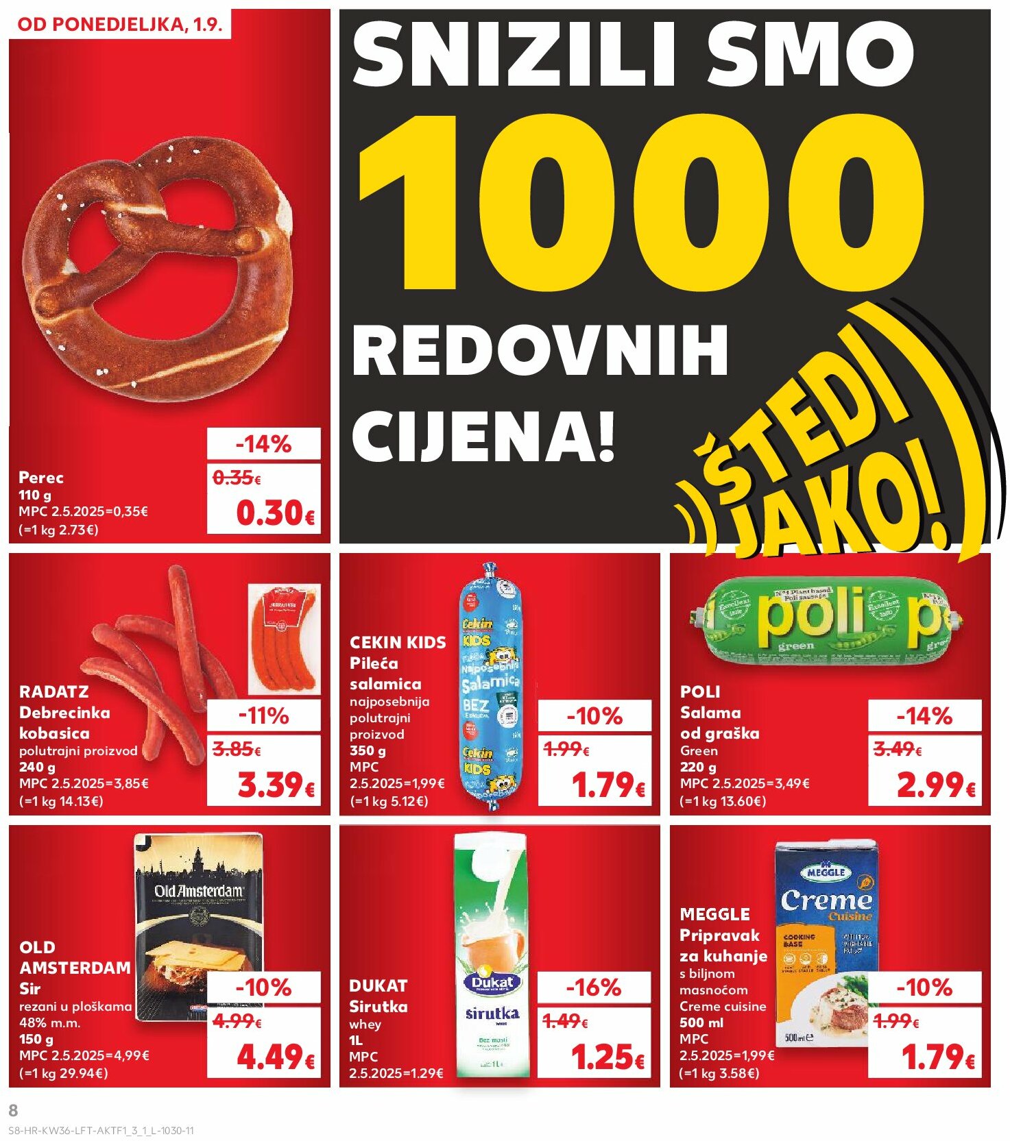 kaufland - Prelistajte katalog Kaufland, vrijedi od 03.09. do 09.09. - page: 8
