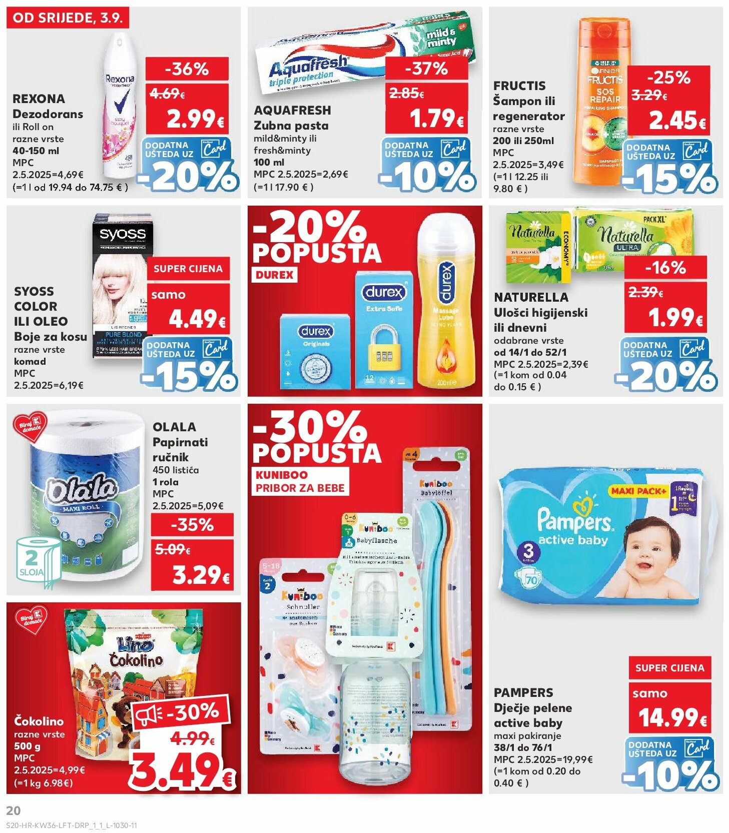 kaufland - Prelistajte katalog Kaufland, vrijedi od 03.09. do 09.09. - page: 20