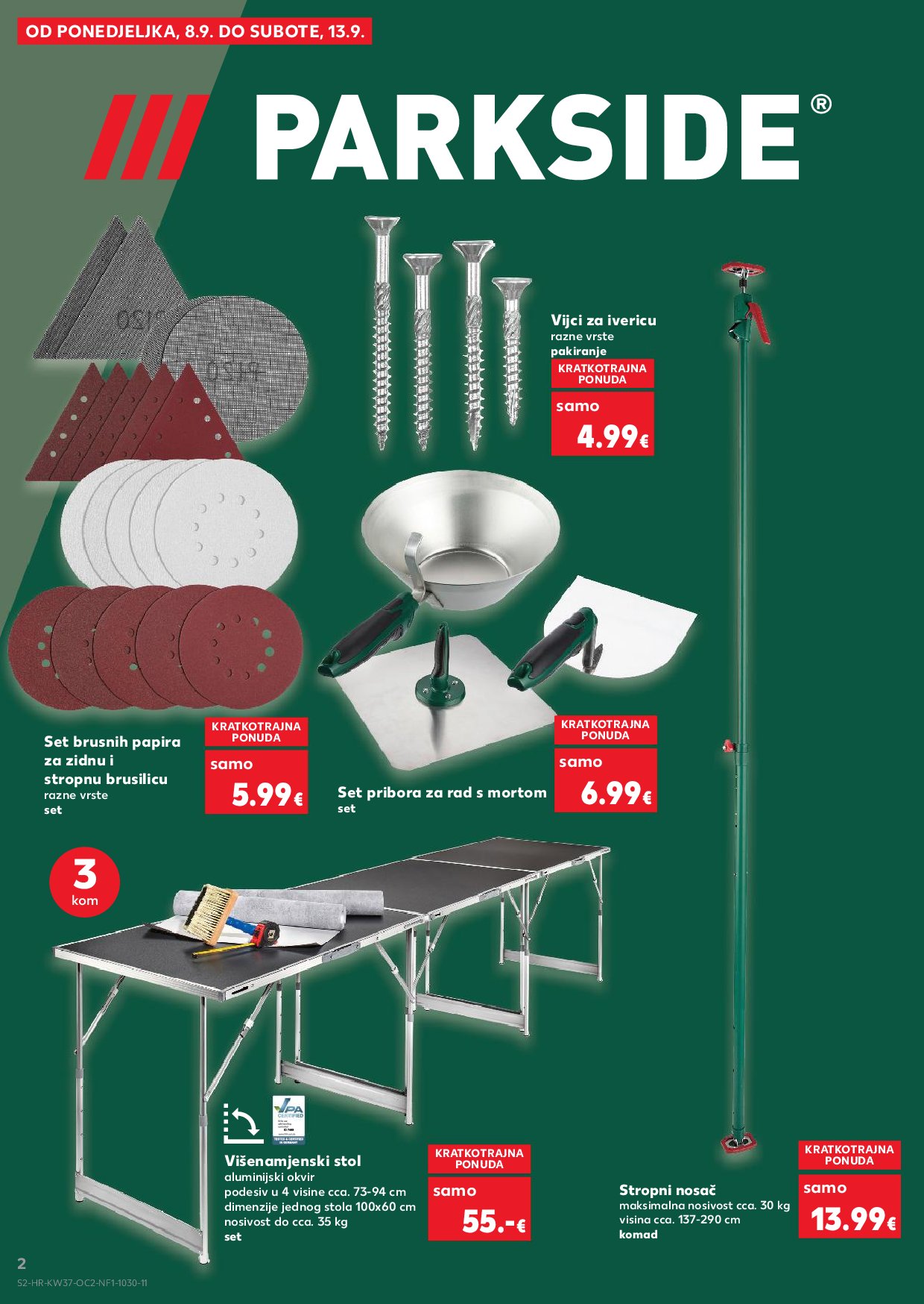 kaufland - Prelistajte katalog Kaufland - Neprehrambenih proizvoda, vrijedi od 10.09. do 16.09. - page: 2
