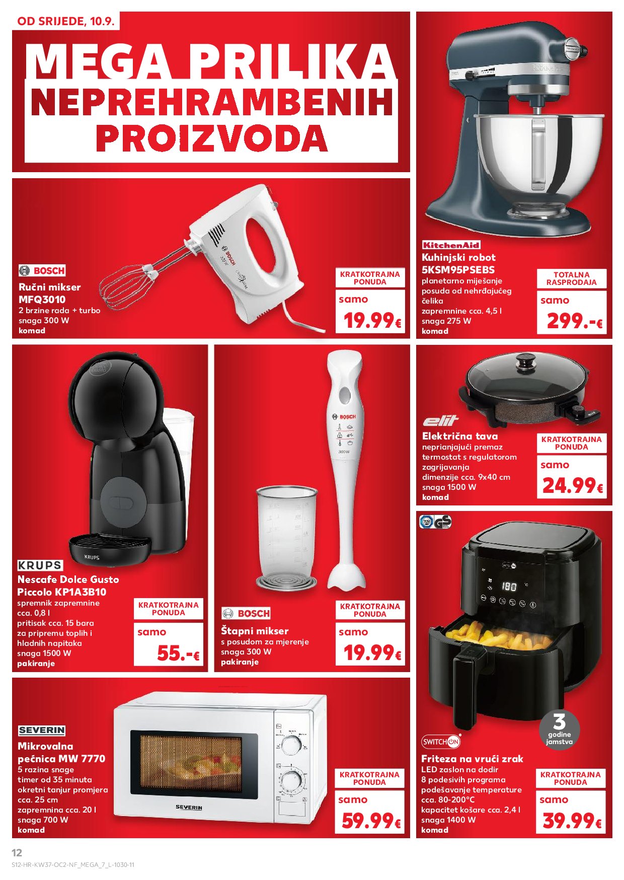kaufland - Prelistajte katalog Kaufland - Neprehrambenih proizvoda, vrijedi od 10.09. do 16.09. - page: 12