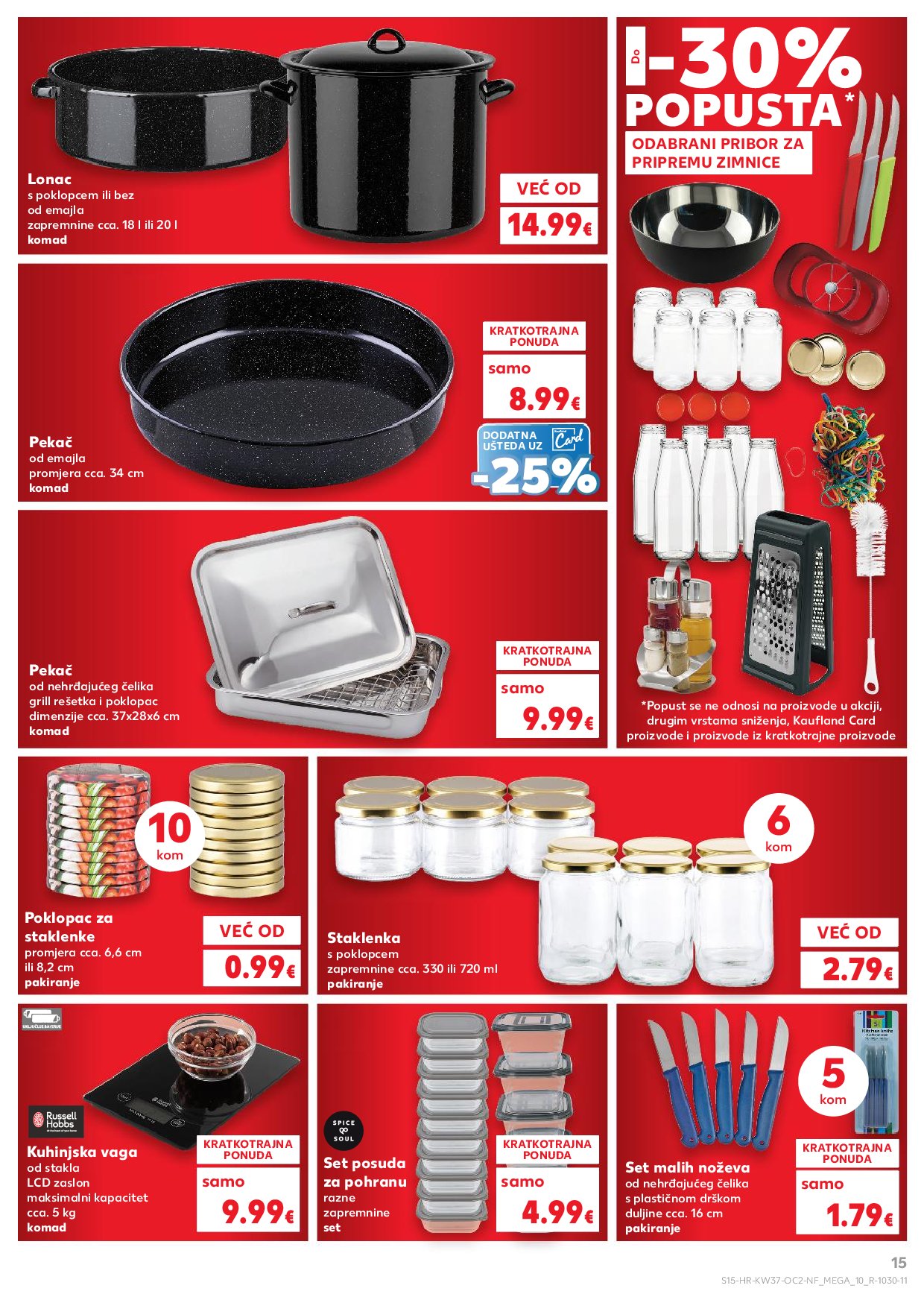 kaufland - Prelistajte katalog Kaufland - Neprehrambenih proizvoda, vrijedi od 10.09. do 16.09. - page: 15