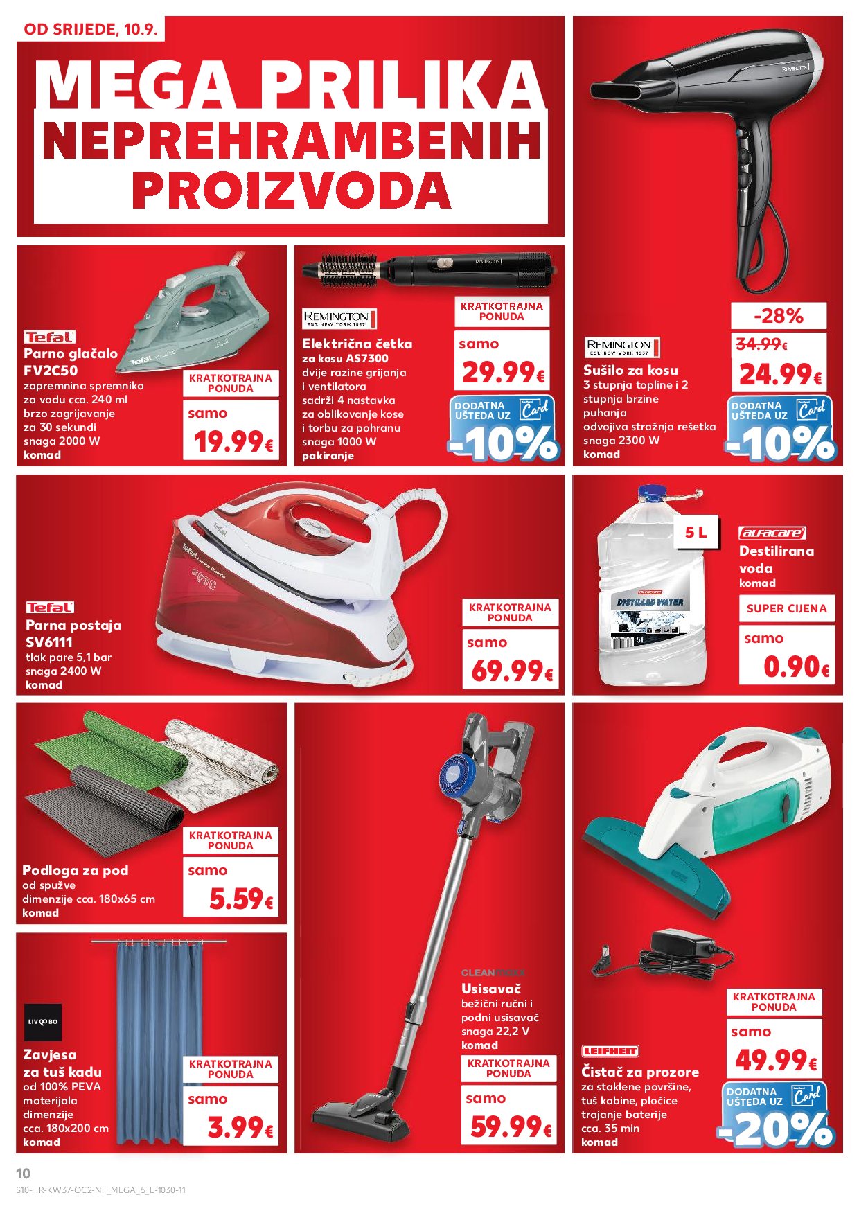 kaufland - Prelistajte katalog Kaufland - Neprehrambenih proizvoda, vrijedi od 10.09. do 16.09. - page: 10