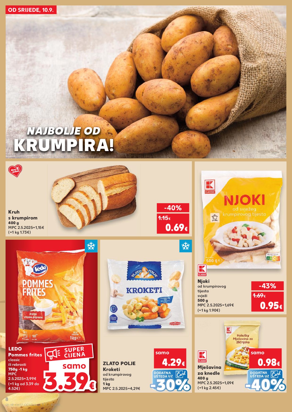 kaufland - Prelistajte katalog Kaufland - Želiš još bogatiju ponudu, vrijedi od 08.09. do 13.09. - page: 8