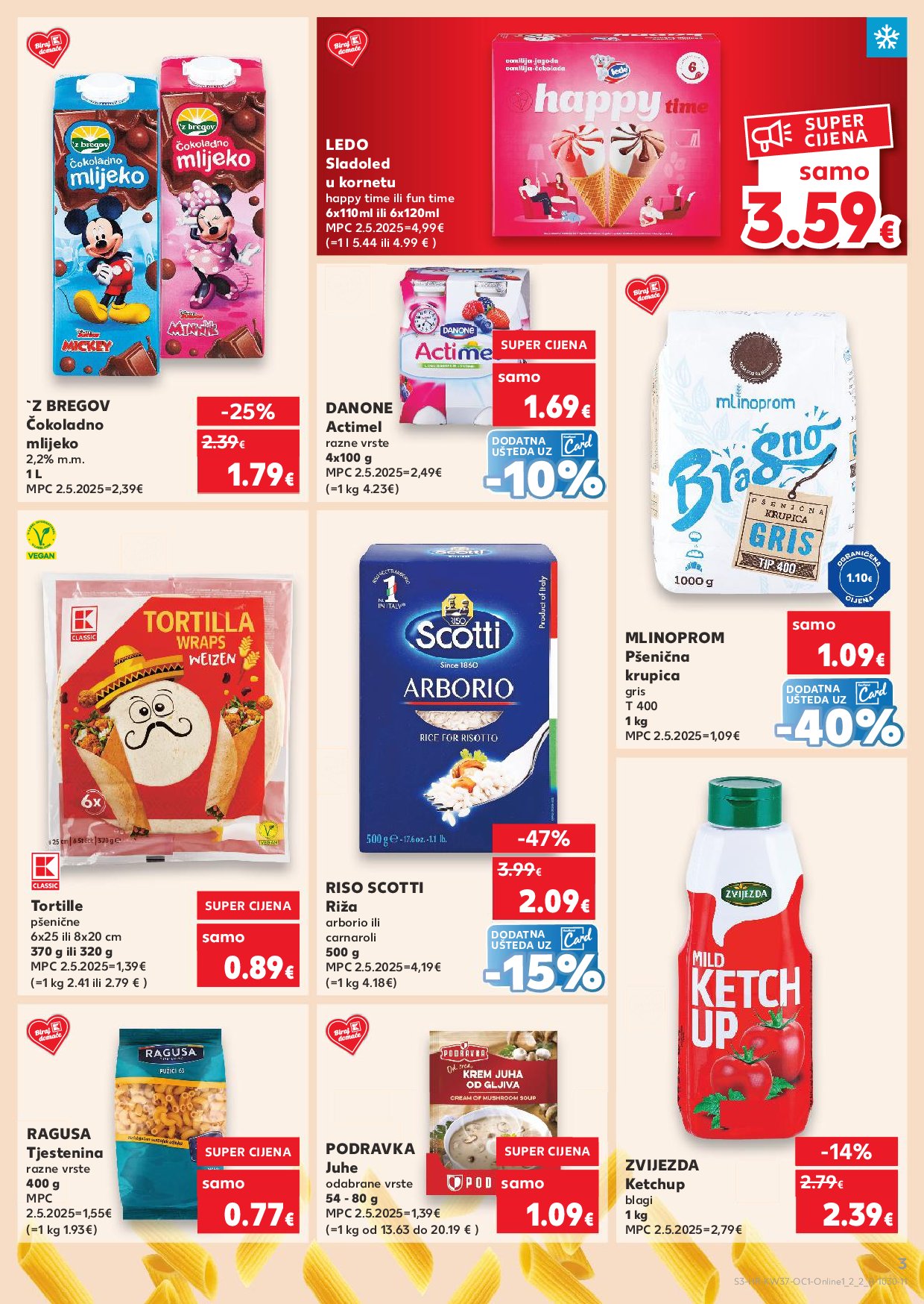 kaufland - Prelistajte katalog Kaufland - Želiš još bogatiju ponudu, vrijedi od 08.09. do 13.09. - page: 3