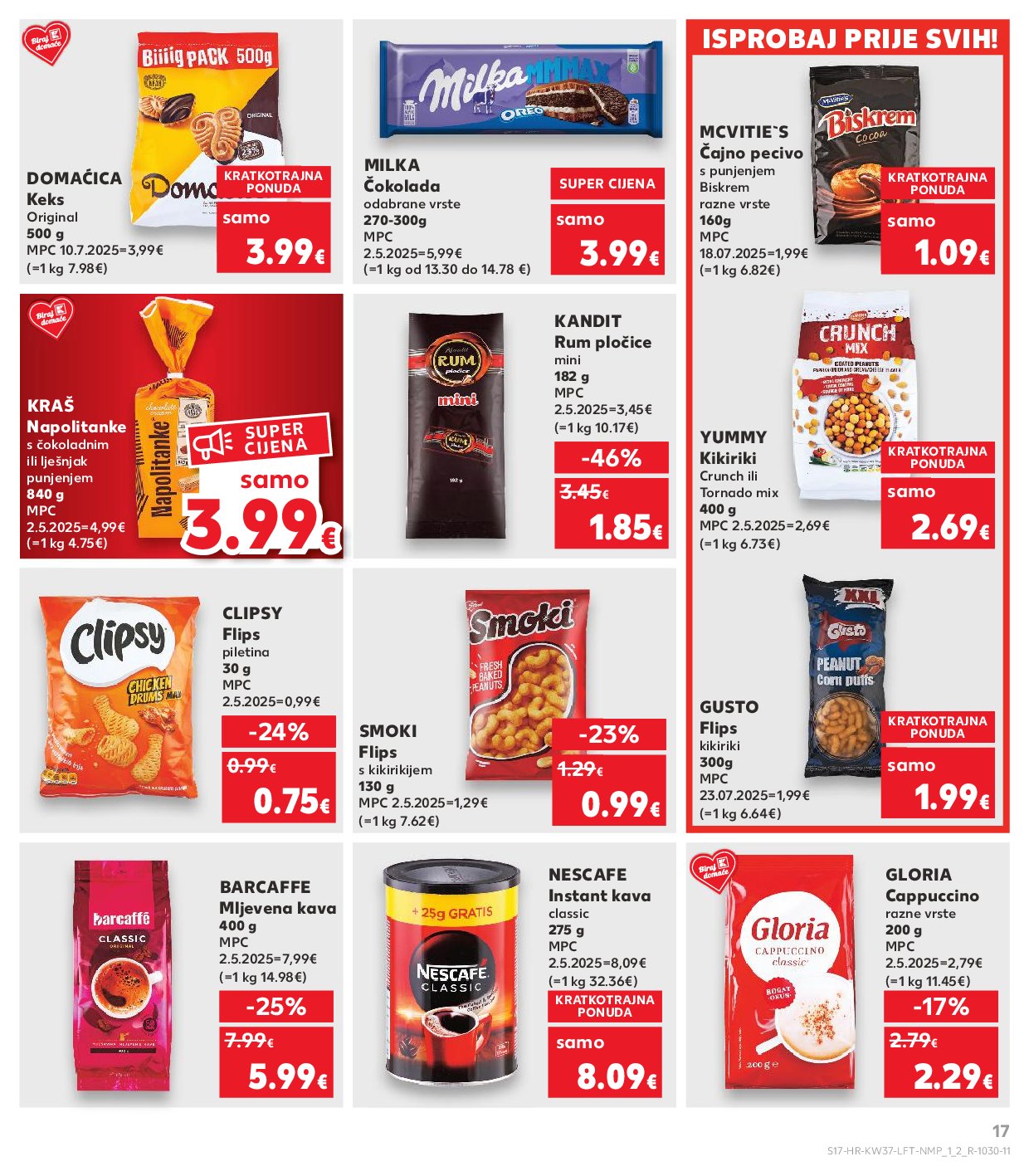 kaufland - Prelistajte katalog Kaufland, vrijedi od 10.09. do 16.09. - page: 17 kaufland - Prelistajte katalog Kaufland, vrijedi od 10.09. do 16.09. - page: 17