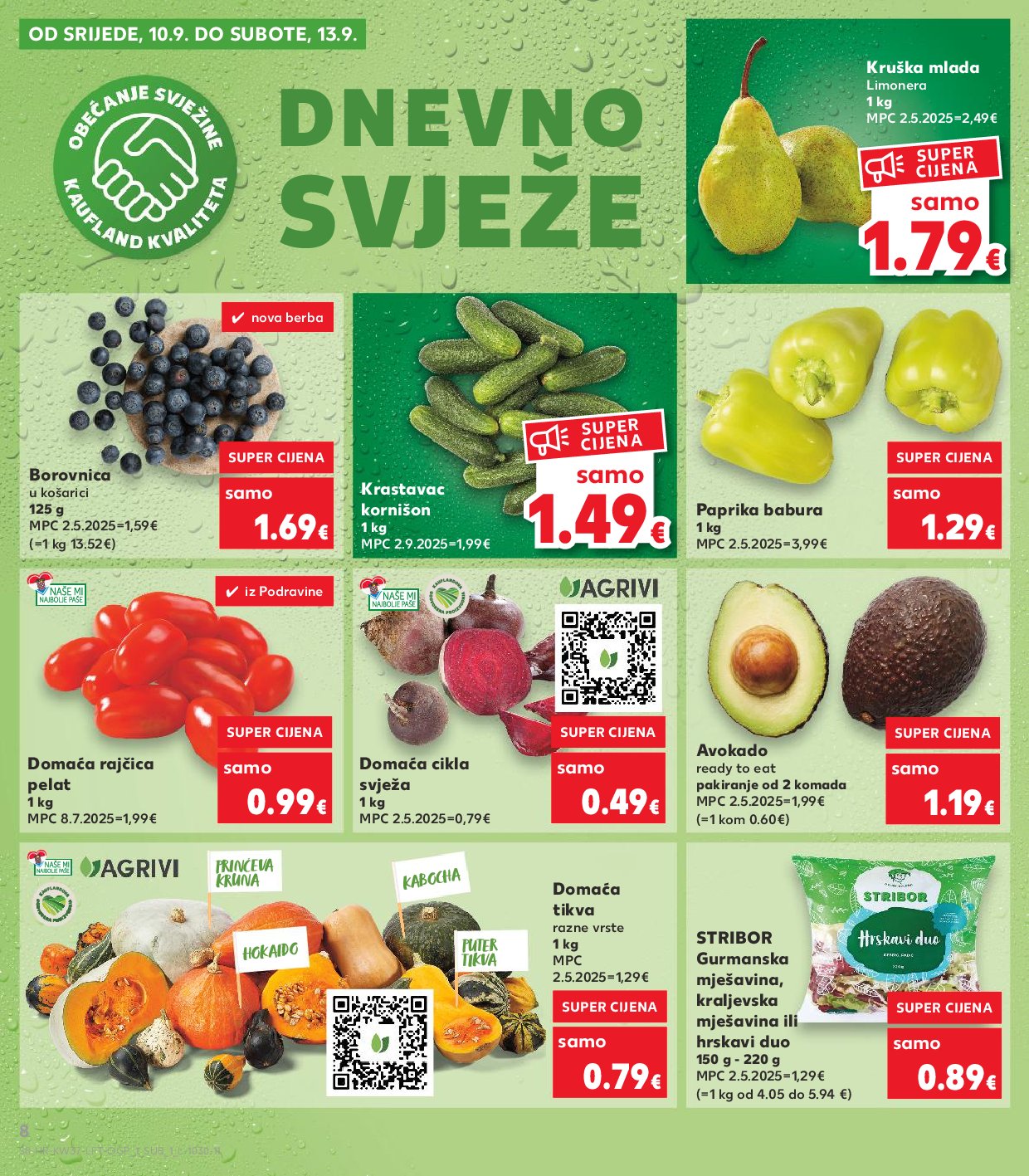 kaufland - Prelistajte katalog Kaufland, vrijedi od 10.09. do 16.09. - page: 8 kaufland - Prelistajte katalog Kaufland, vrijedi od 10.09. do 16.09. - page: 8