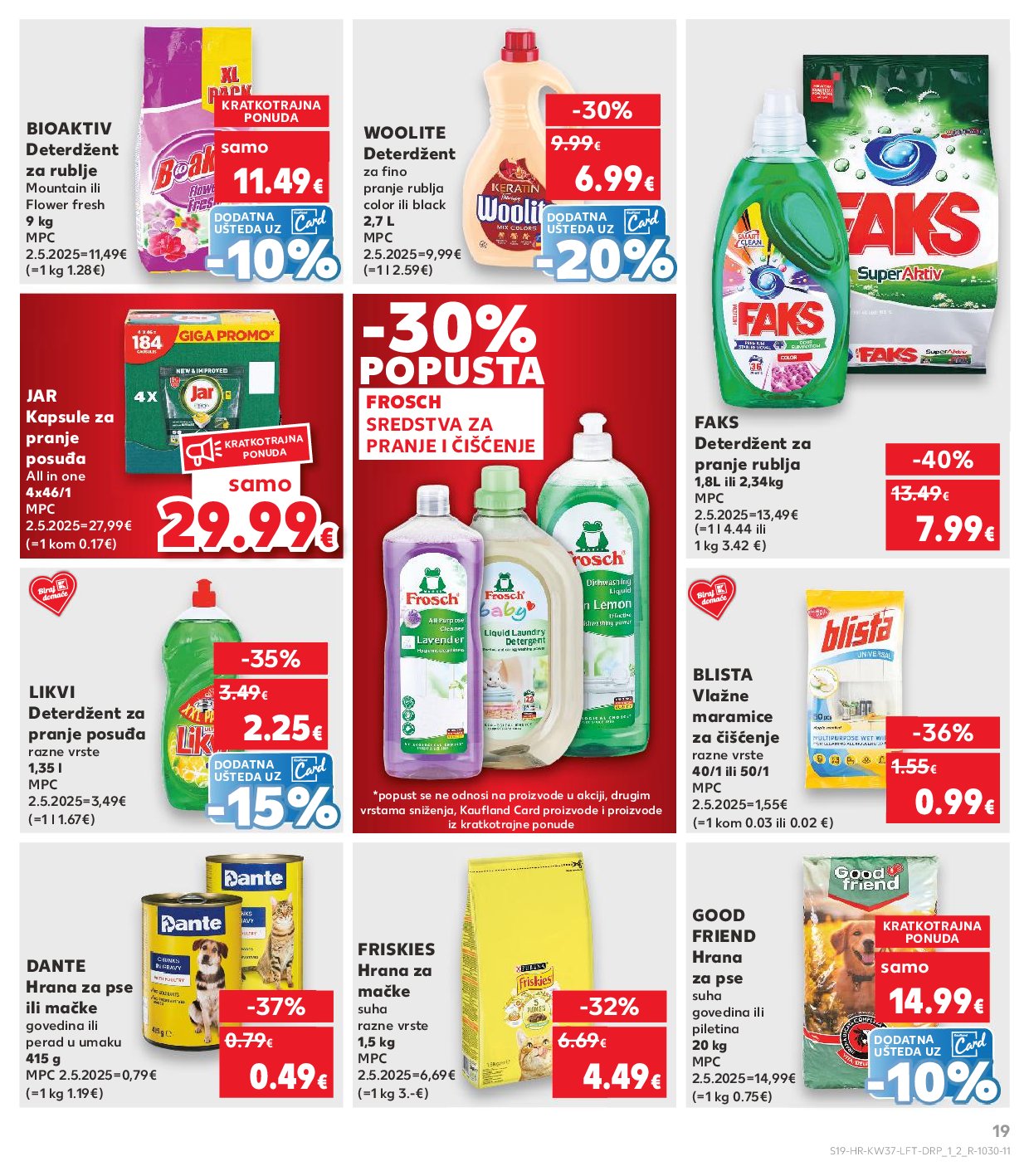 kaufland - Prelistajte katalog Kaufland, vrijedi od 10.09. do 16.09. - page: 19 kaufland - Prelistajte katalog Kaufland, vrijedi od 10.09. do 16.09. - page: 19