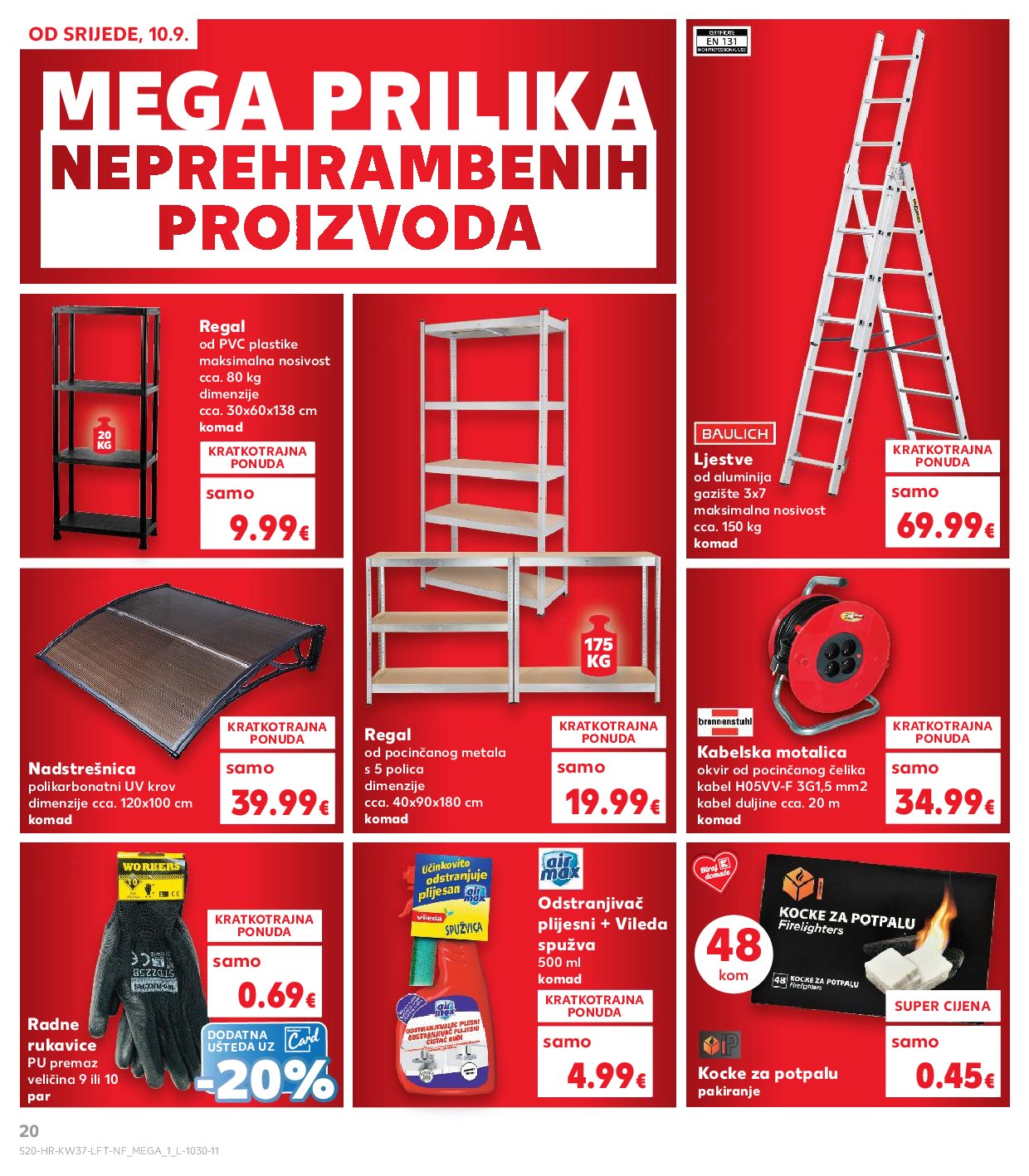 kaufland - Prelistajte katalog Kaufland, vrijedi od 10.09. do 16.09. - page: 20 kaufland - Prelistajte katalog Kaufland, vrijedi od 10.09. do 16.09. - page: 20