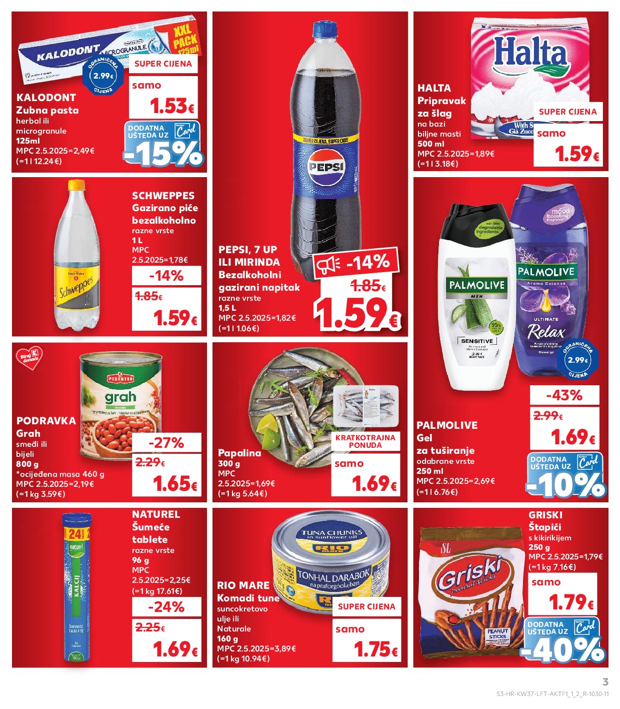 kaufland - Prelistajte katalog Kaufland, vrijedi od 10.09. do 16.09. - page: 3 kaufland - Prelistajte katalog Kaufland, vrijedi od 10.09. do 16.09. - page: 3
