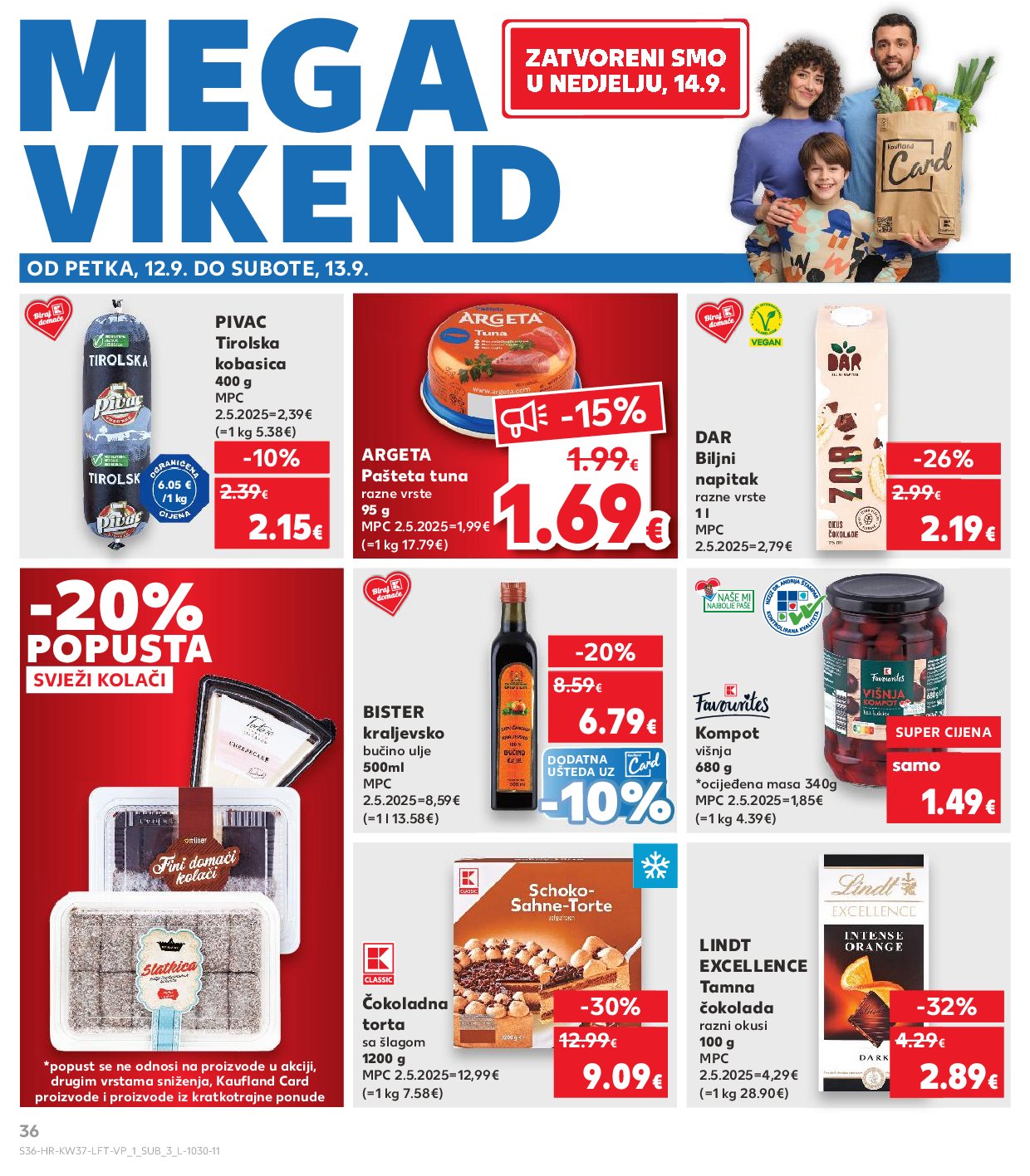 kaufland - Prelistajte katalog Kaufland, vrijedi od 10.09. do 16.09. - page: 36 kaufland - Prelistajte katalog Kaufland, vrijedi od 10.09. do 16.09. - page: 36