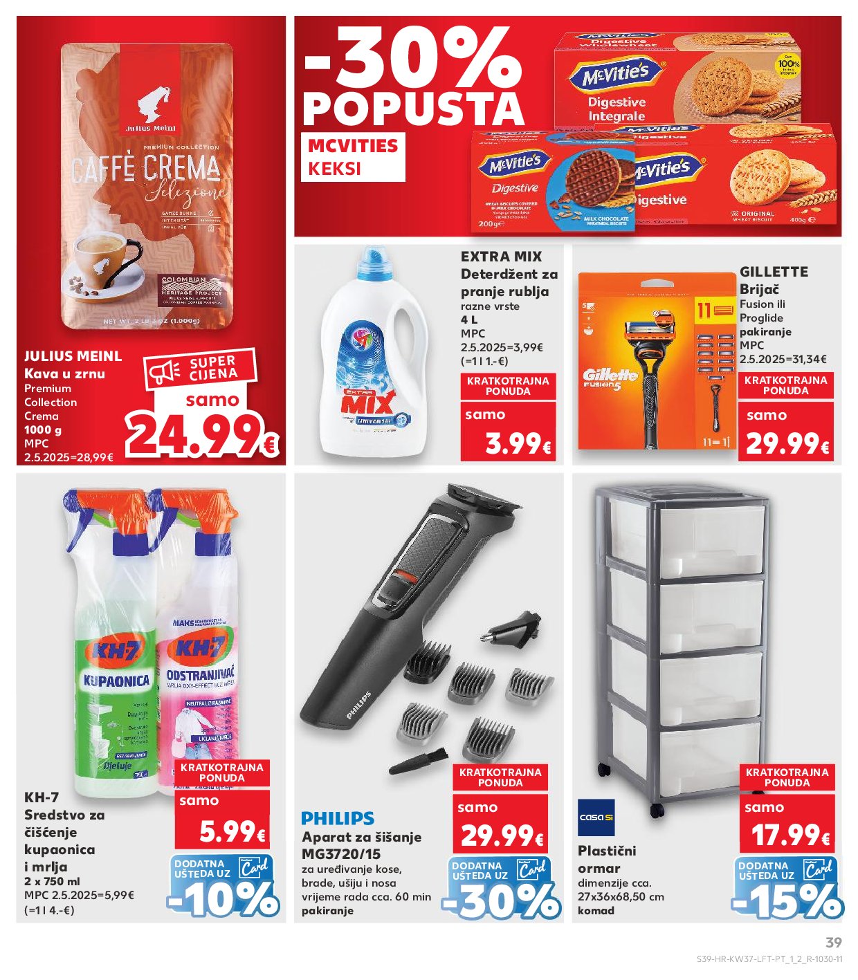 kaufland - Prelistajte katalog Kaufland, vrijedi od 10.09. do 16.09. - page: 39 kaufland - Prelistajte katalog Kaufland, vrijedi od 10.09. do 16.09. - page: 39