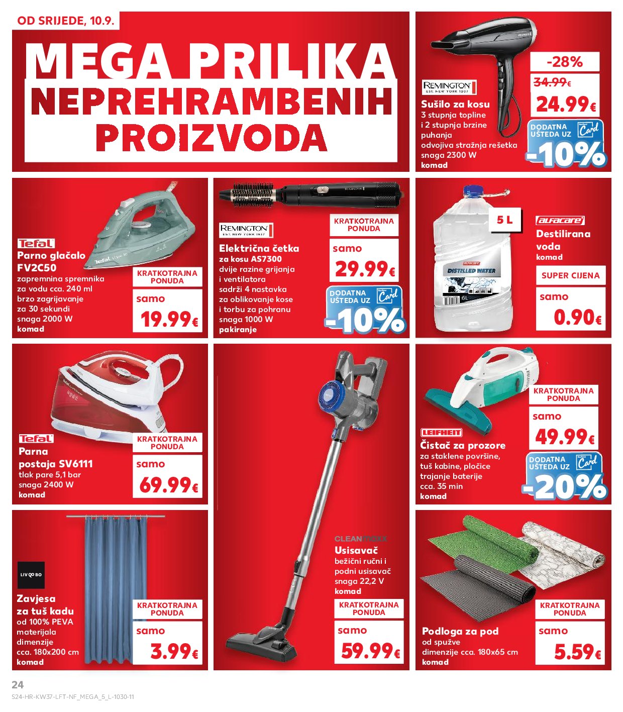 kaufland - Prelistajte katalog Kaufland, vrijedi od 10.09. do 16.09. - page: 24 kaufland - Prelistajte katalog Kaufland, vrijedi od 10.09. do 16.09. - page: 24