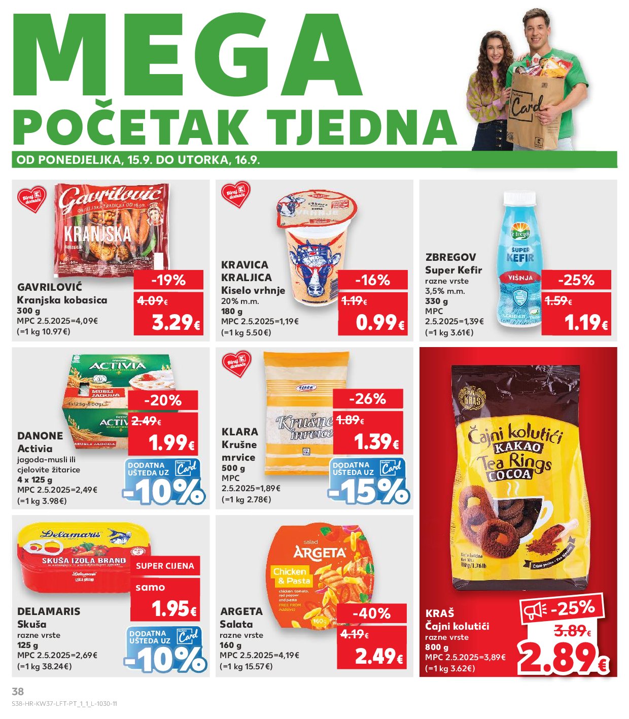 kaufland - Prelistajte katalog Kaufland, vrijedi od 10.09. do 16.09. - page: 38 kaufland - Prelistajte katalog Kaufland, vrijedi od 10.09. do 16.09. - page: 38