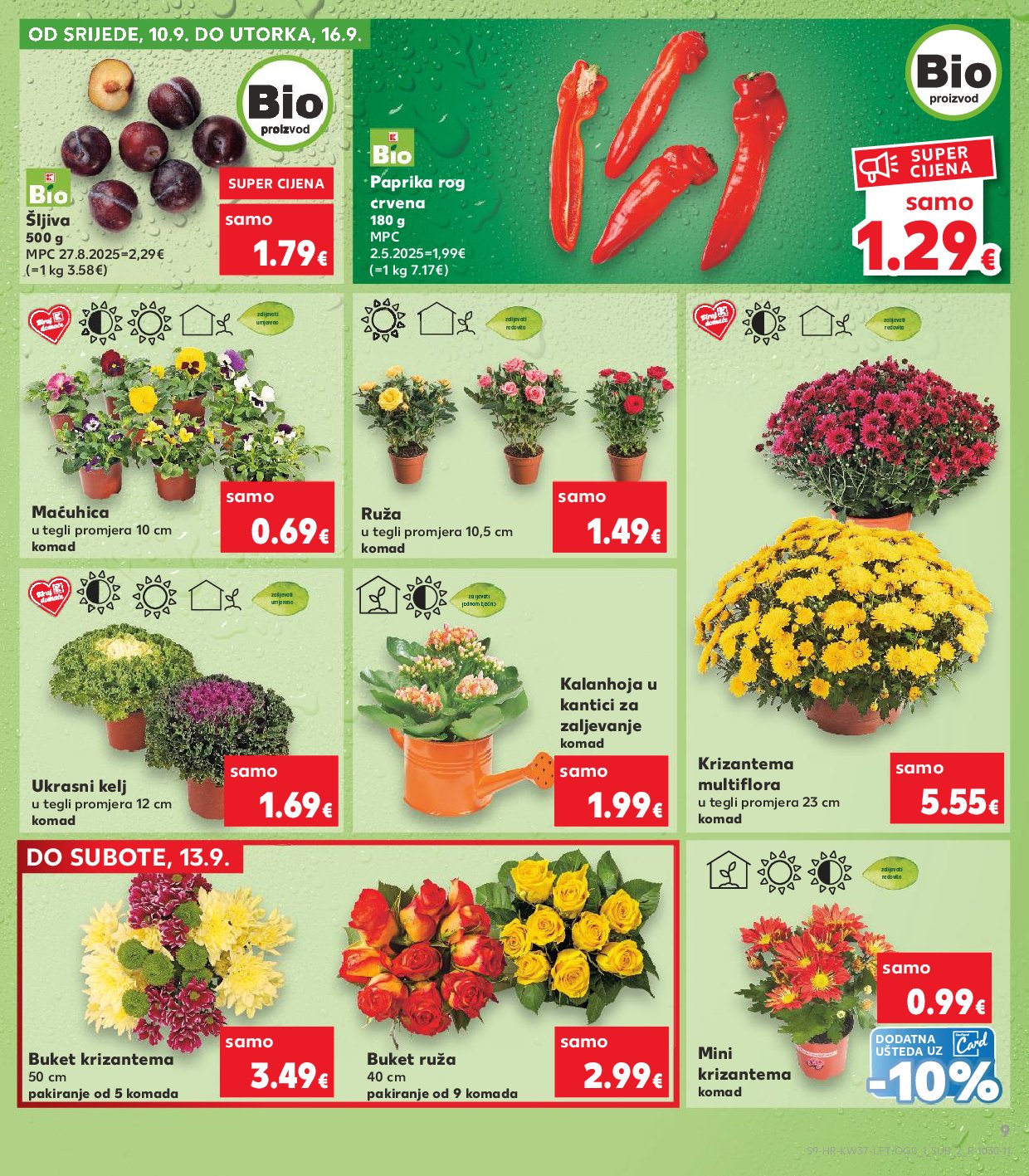 kaufland - Prelistajte katalog Kaufland, vrijedi od 10.09. do 16.09. - page: 9 kaufland - Prelistajte katalog Kaufland, vrijedi od 10.09. do 16.09. - page: 9