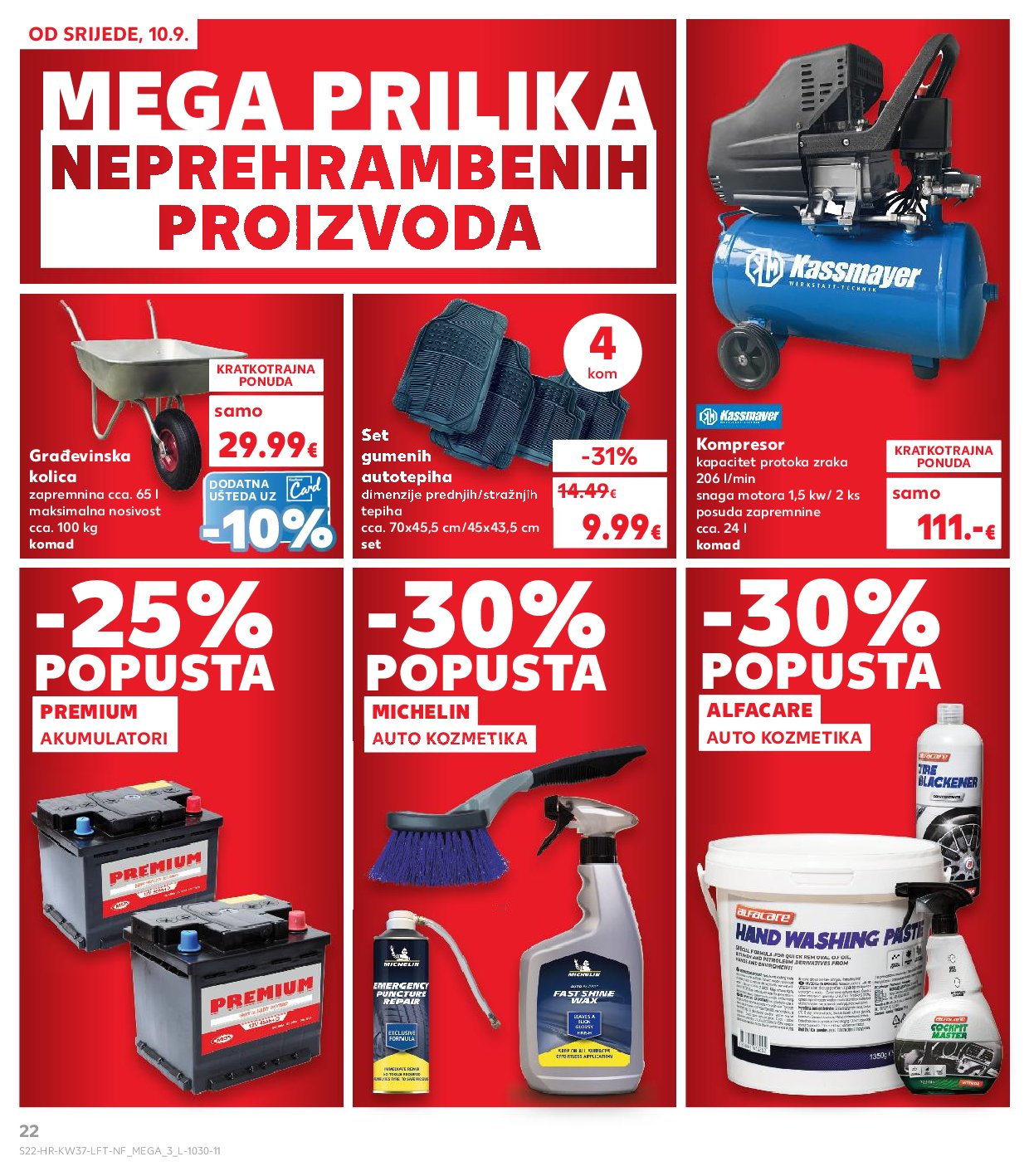 kaufland - Prelistajte katalog Kaufland, vrijedi od 10.09. do 16.09. - page: 22 kaufland - Prelistajte katalog Kaufland, vrijedi od 10.09. do 16.09. - page: 22