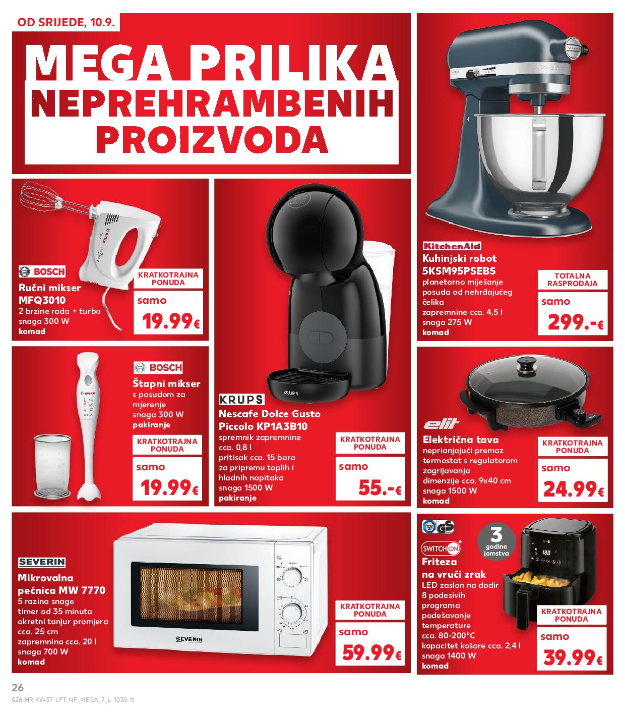 kaufland - Prelistajte katalog Kaufland, vrijedi od 10.09. do 16.09. - page: 26 kaufland - Prelistajte katalog Kaufland, vrijedi od 10.09. do 16.09. - page: 26