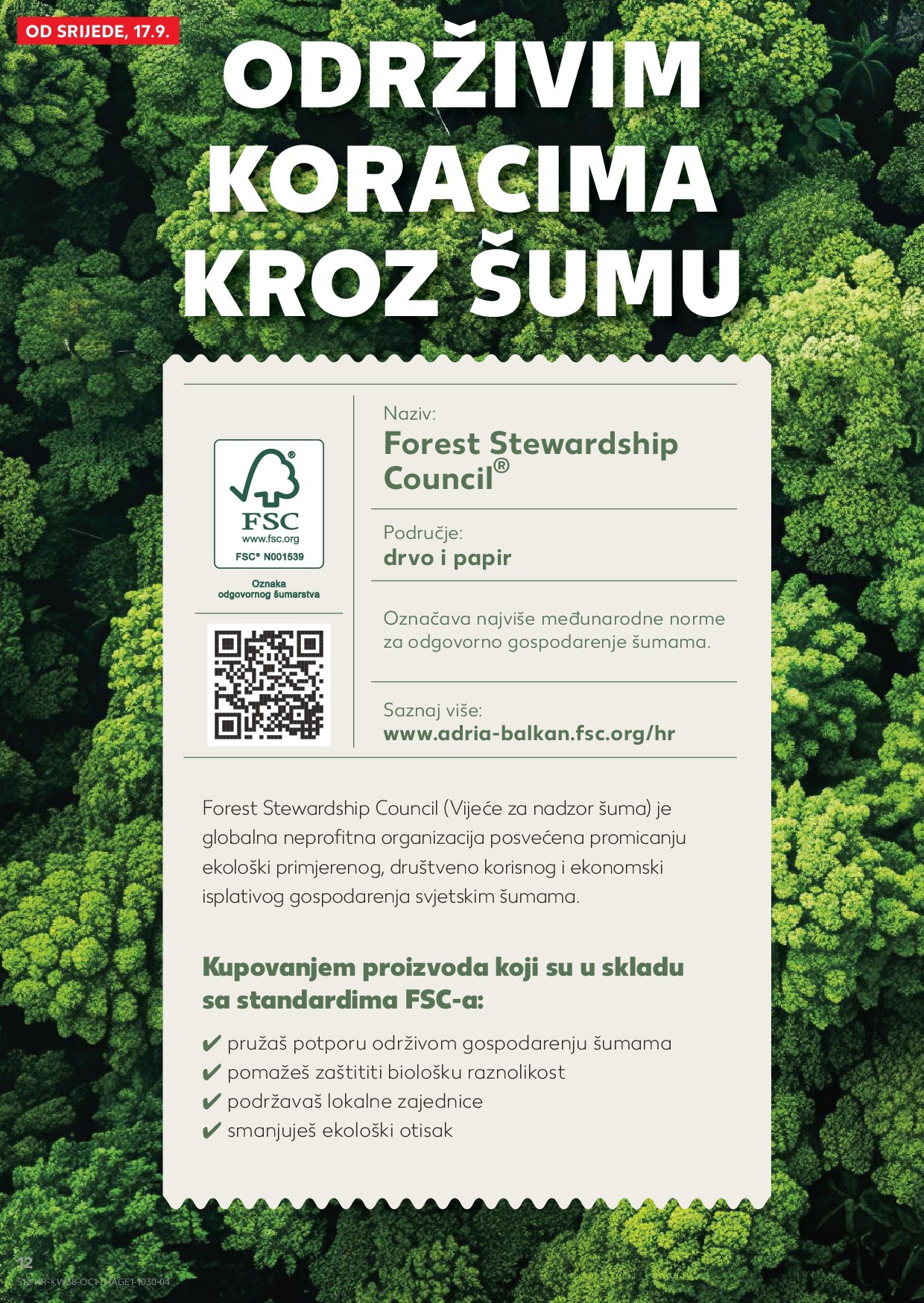 kaufland - Prelistajte katalog Kaufland - Želiš još bogatiju ponudu, vrijedi od 17.09. do 23.09. - page: 12