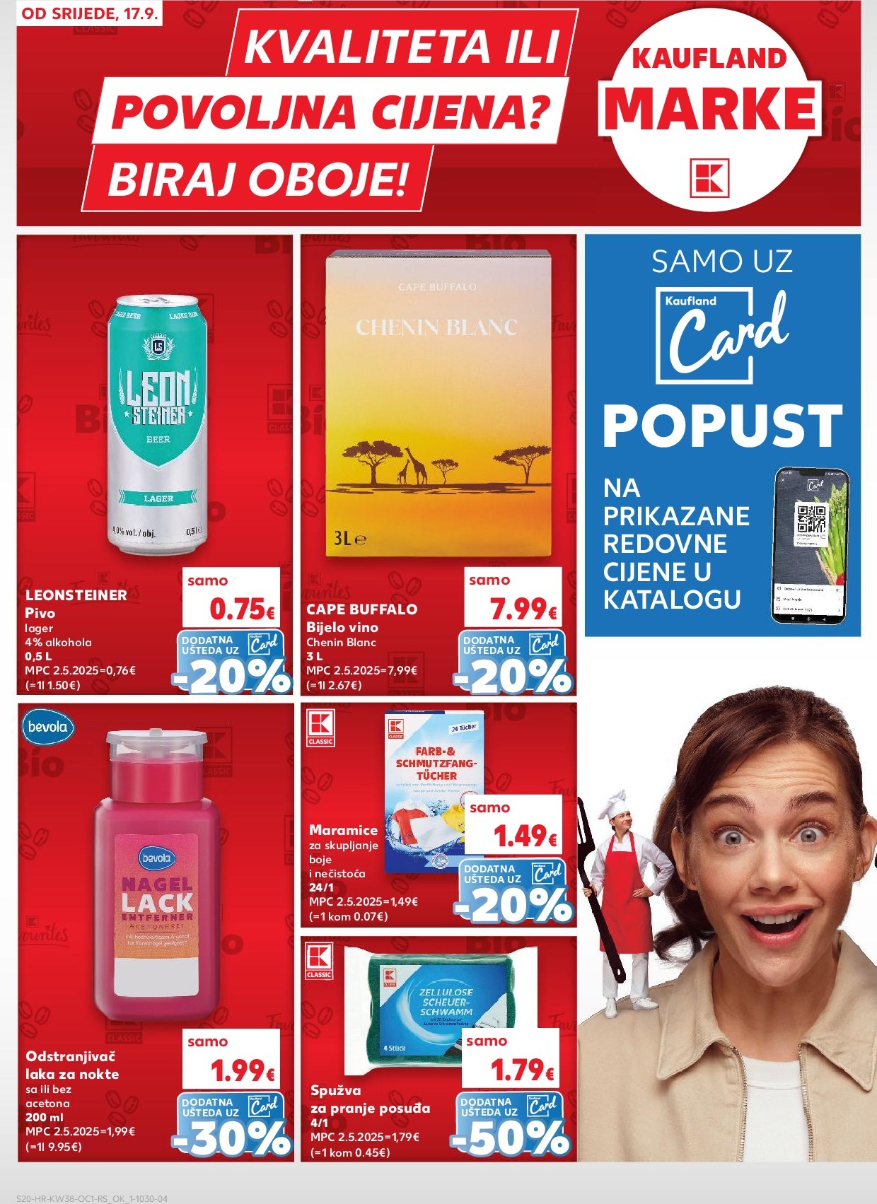 kaufland - Prelistajte katalog Kaufland - Želiš još bogatiju ponudu, vrijedi od 17.09. do 23.09. - page: 20