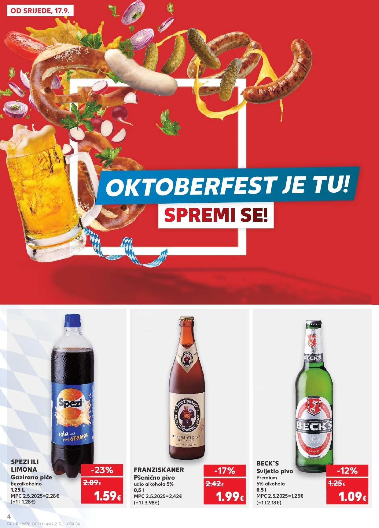 kaufland - Prelistajte katalog Kaufland - Želiš još bogatiju ponudu, vrijedi od 17.09. do 23.09. - page: 4