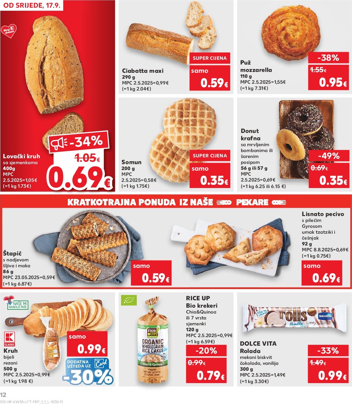 kaufland - Prelistajte katalog Kaufland, vrijedi od 17.09. do 23.09. - page: 12