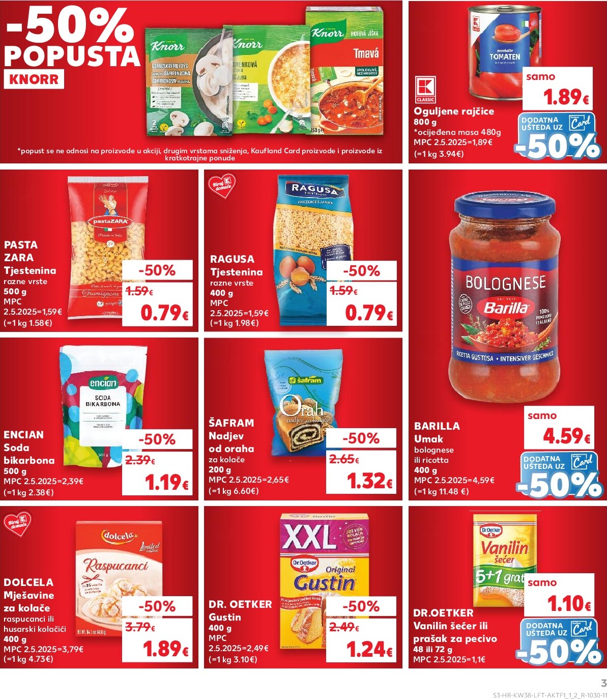kaufland - Prelistajte katalog Kaufland, vrijedi od 17.09. do 23.09. - page: 3
