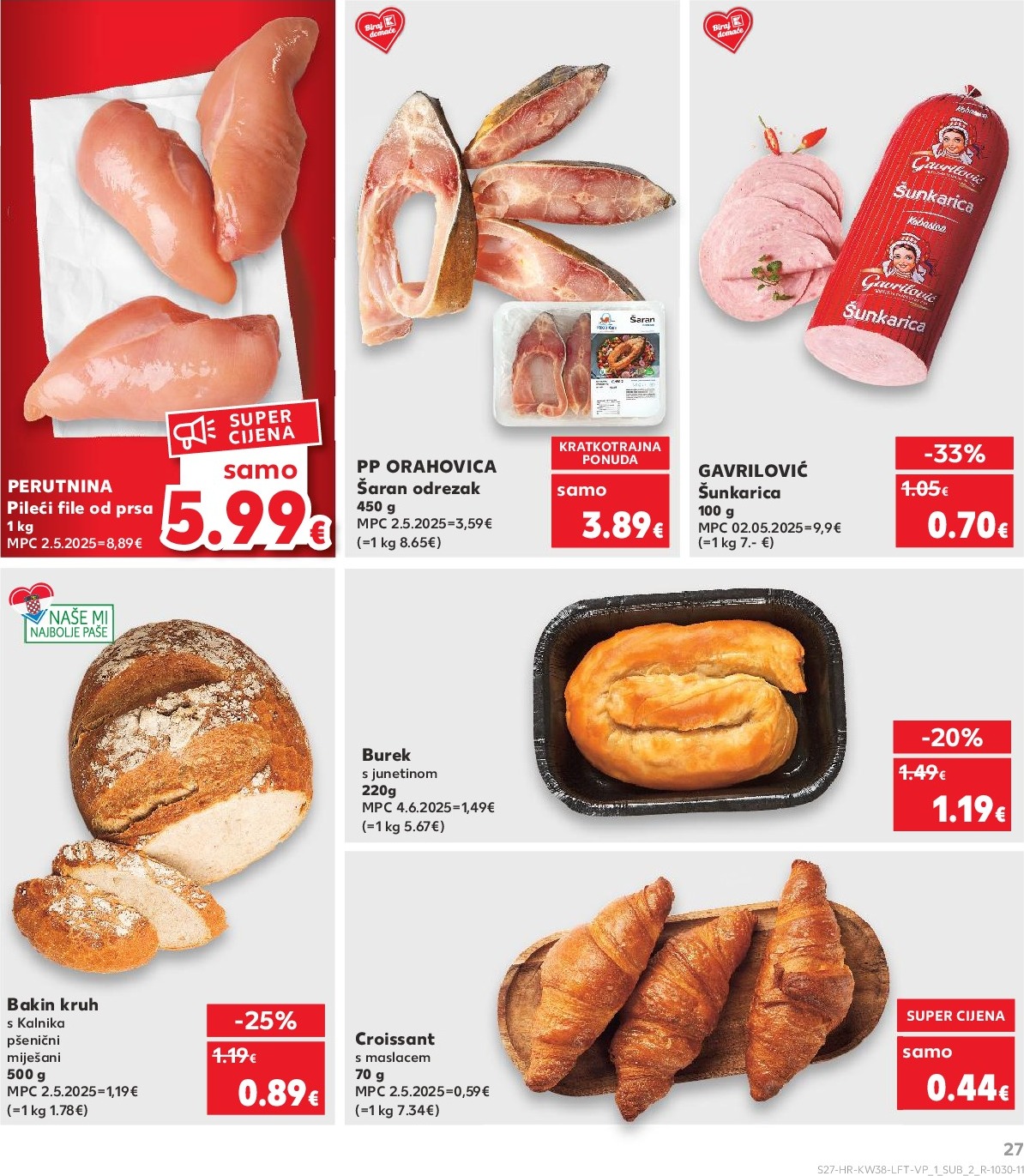 kaufland - Prelistajte katalog Kaufland, vrijedi od 17.09. do 23.09. - page: 27