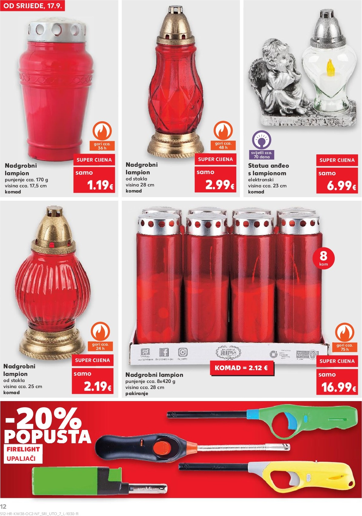 kaufland - Prelistajte katalog Kaufland - Neprehrambenih proizvoda, vrijedi od 17.09. do 23.09. - page: 12