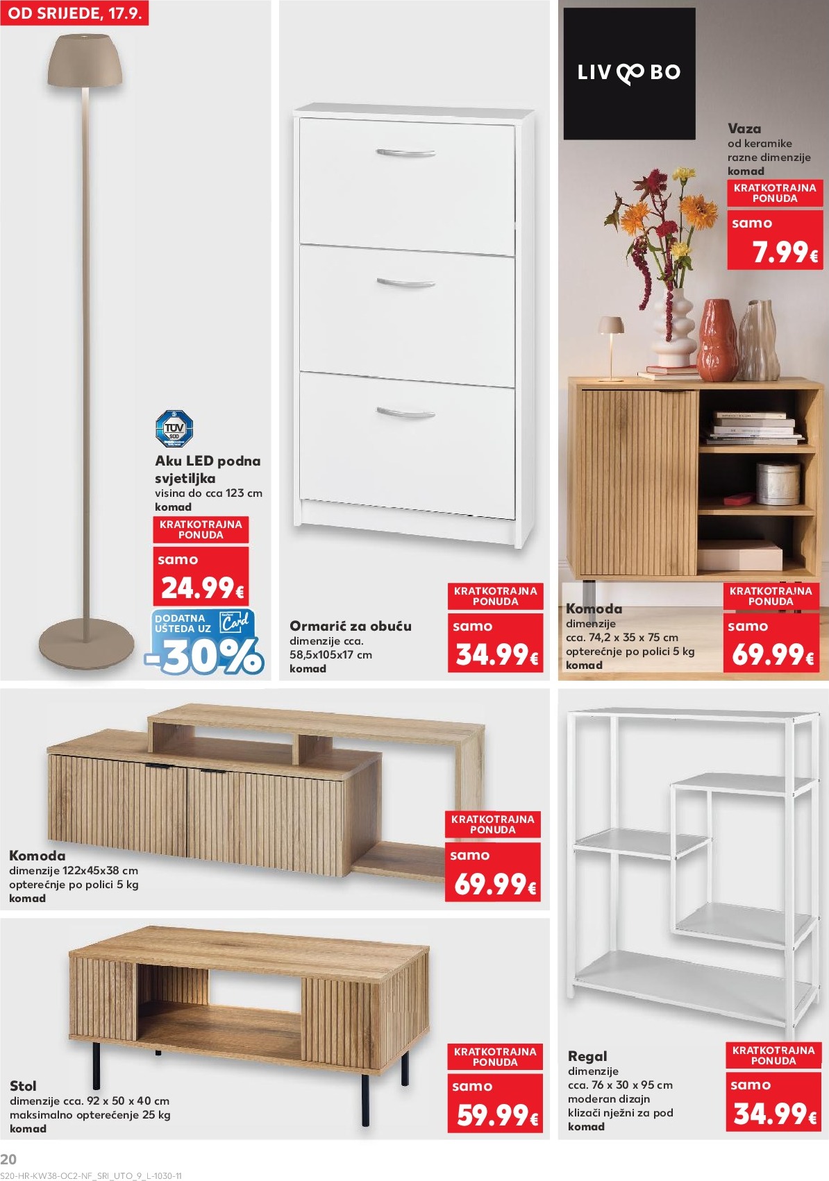 kaufland - Prelistajte katalog Kaufland - Neprehrambenih proizvoda, vrijedi od 17.09. do 23.09. - page: 20