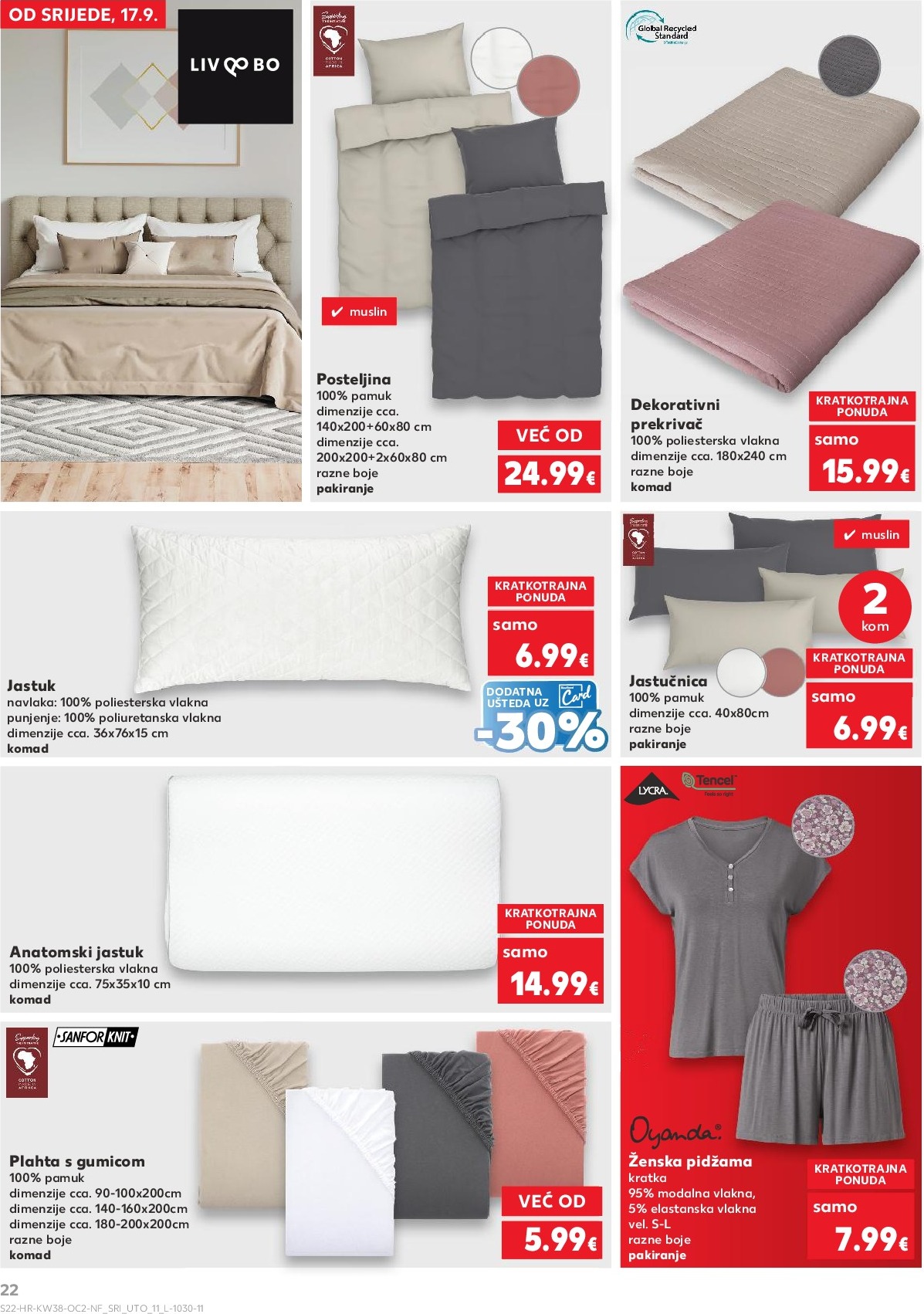 kaufland - Prelistajte katalog Kaufland - Neprehrambenih proizvoda, vrijedi od 17.09. do 23.09. - page: 22