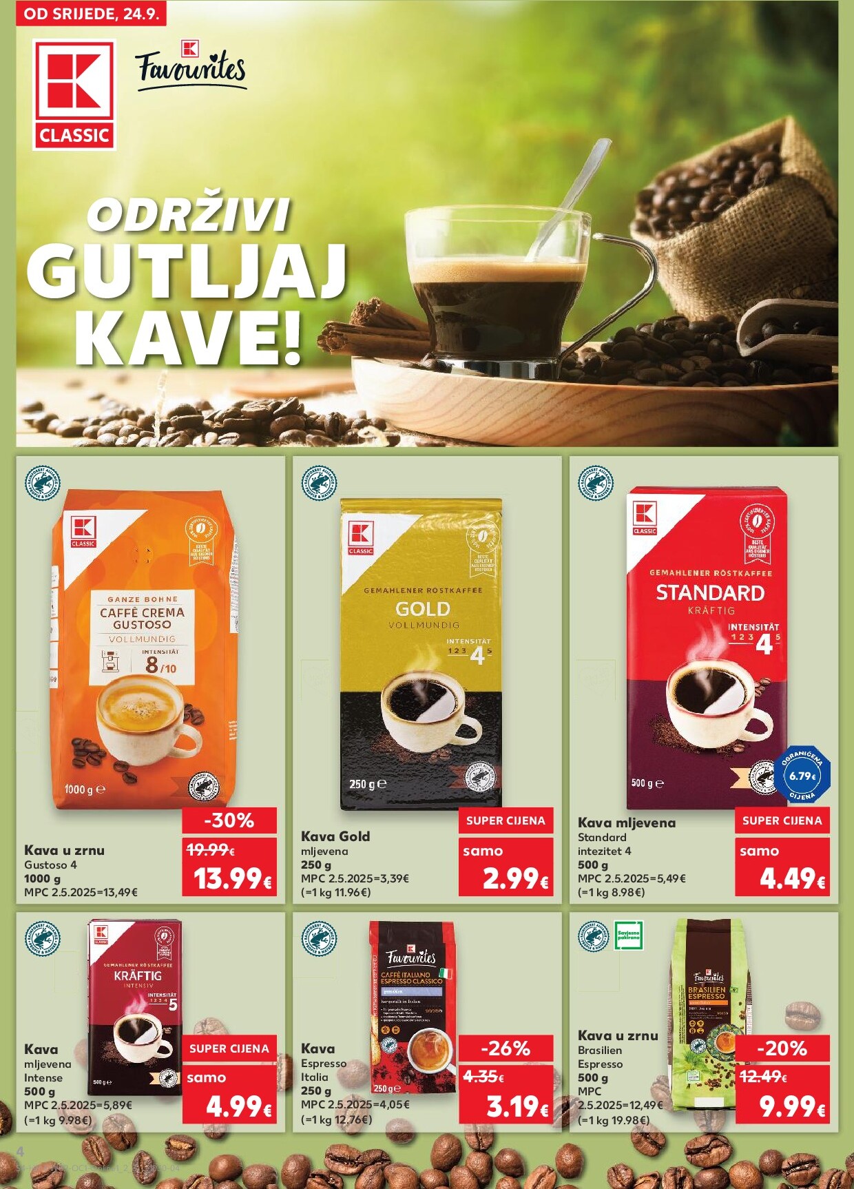 kaufland - Prelistajte katalog Kaufland - Želiš još bogatiju ponudu, vrijedi od 24.09. do 30.09. - page: 4