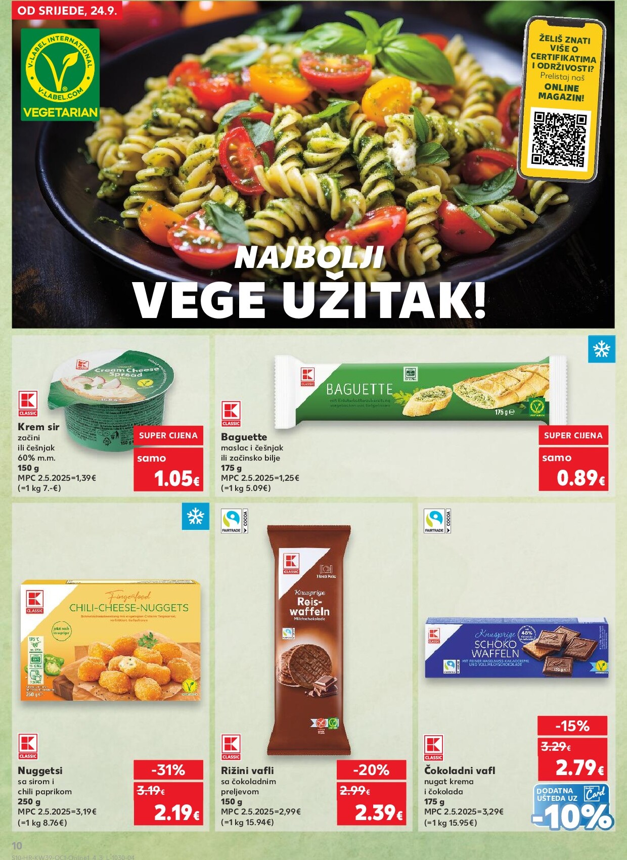 kaufland - Prelistajte katalog Kaufland - Želiš još bogatiju ponudu, vrijedi od 24.09. do 30.09. - page: 10