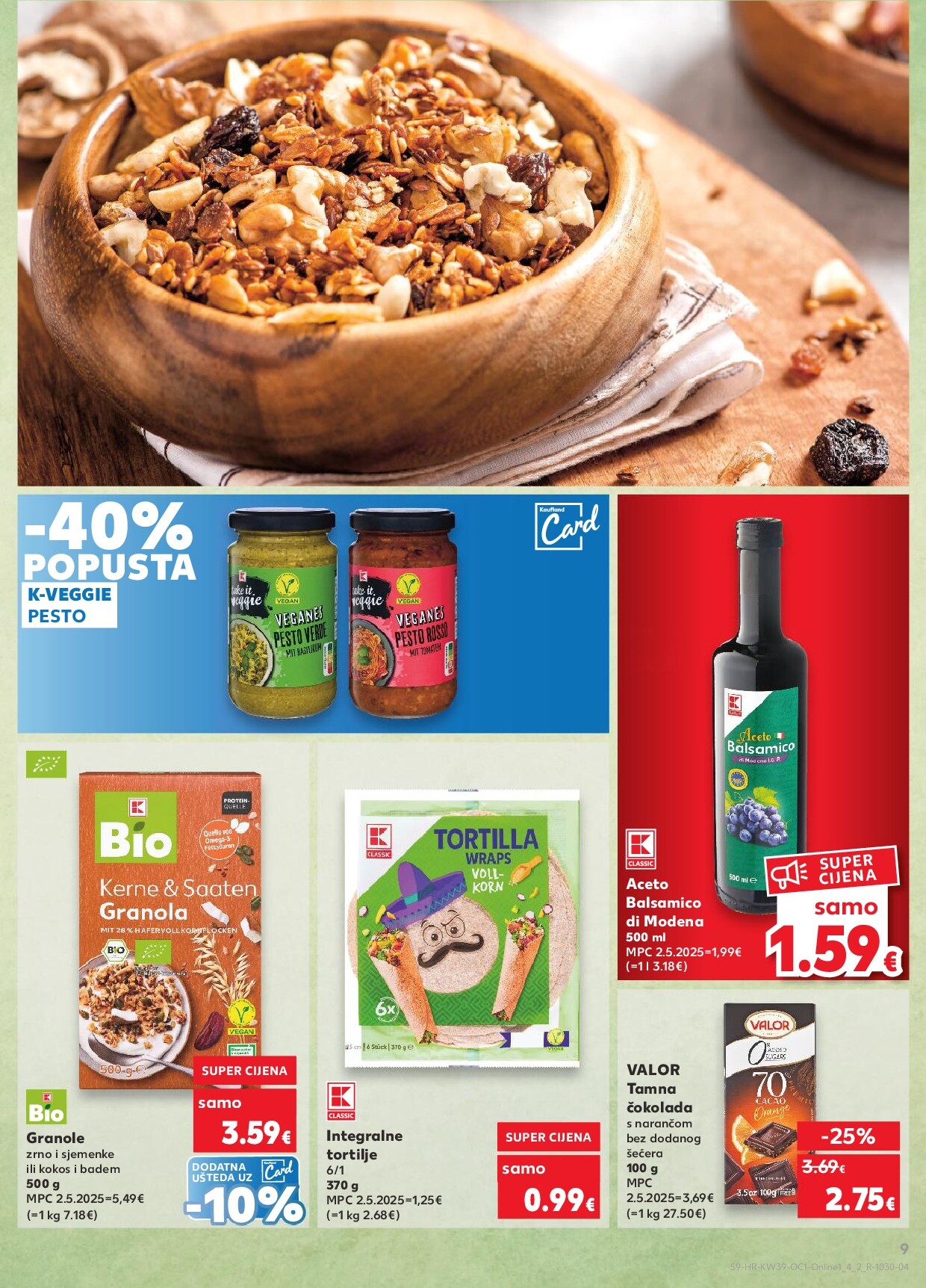 kaufland - Prelistajte katalog Kaufland - Želiš još bogatiju ponudu, vrijedi od 24.09. do 30.09. - page: 9
