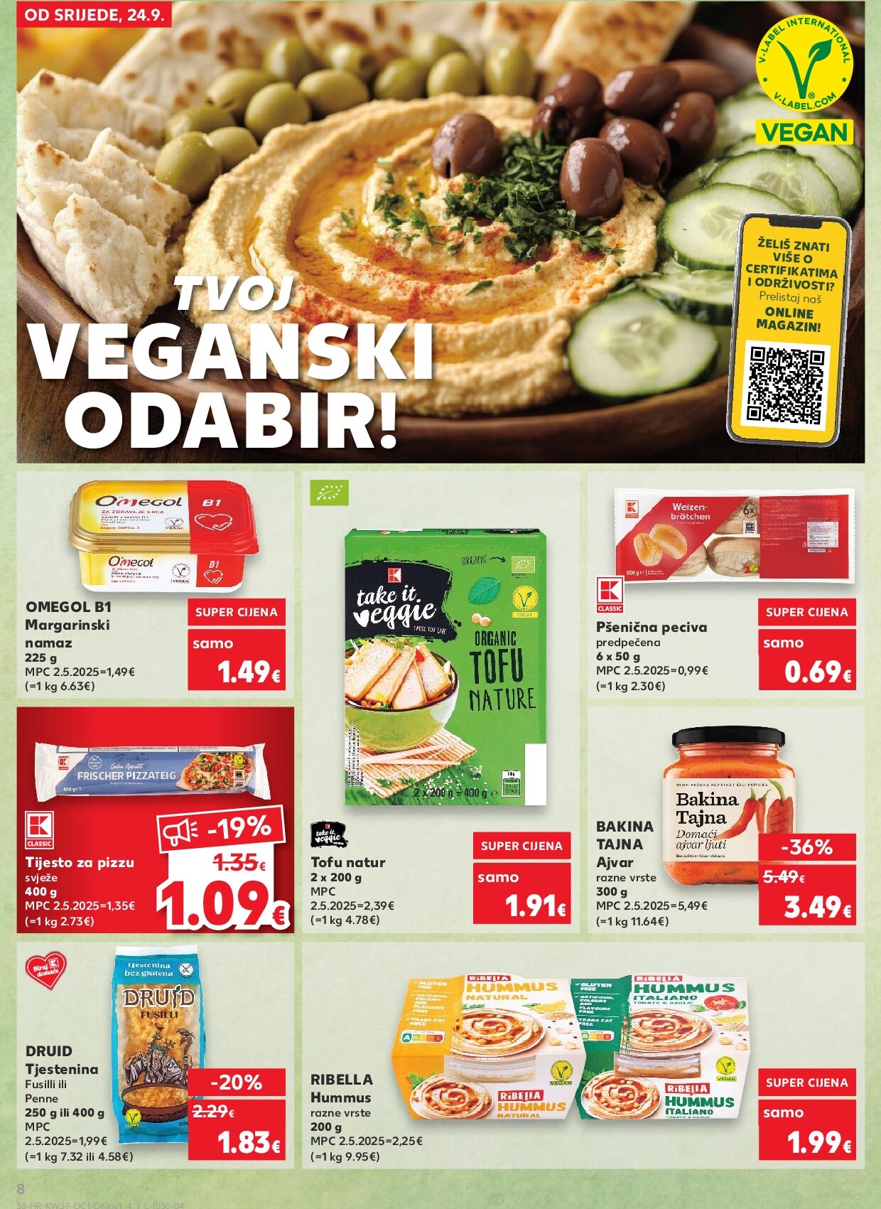 kaufland - Prelistajte katalog Kaufland - Želiš još bogatiju ponudu, vrijedi od 24.09. do 30.09. - page: 8