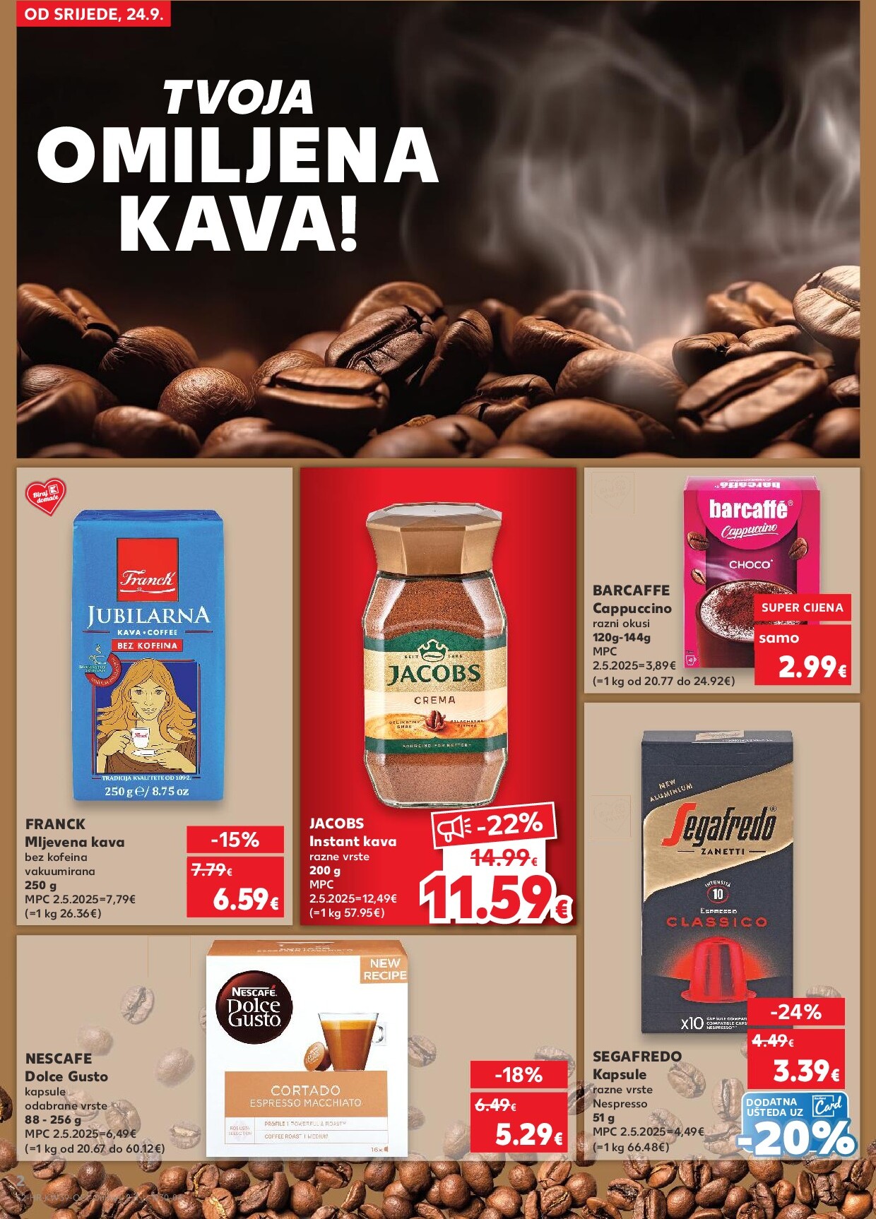 kaufland - Prelistajte katalog Kaufland - Želiš još bogatiju ponudu, vrijedi od 24.09. do 30.09. - page: 2