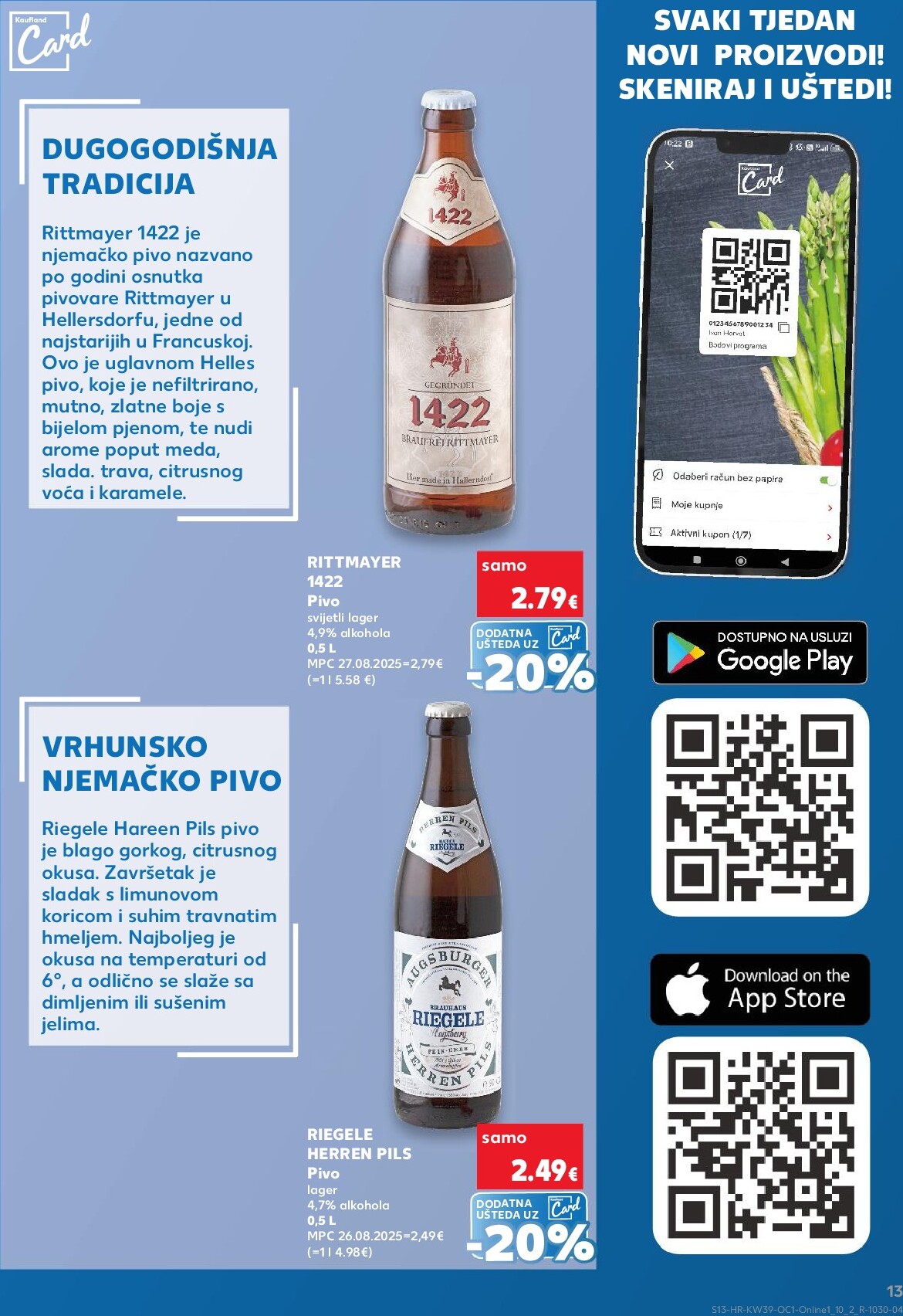 kaufland - Prelistajte katalog Kaufland - Želiš još bogatiju ponudu, vrijedi od 24.09. do 30.09. - page: 13