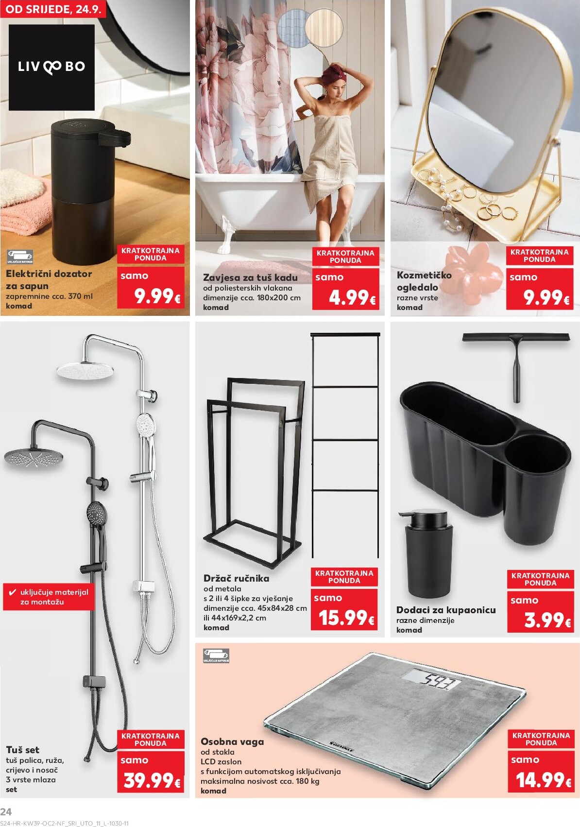 kaufland - Prelistajte katalog Kaufland - Neprehrambenih proizvoda, vrijedi od 24.09. do 30.09. - page: 24