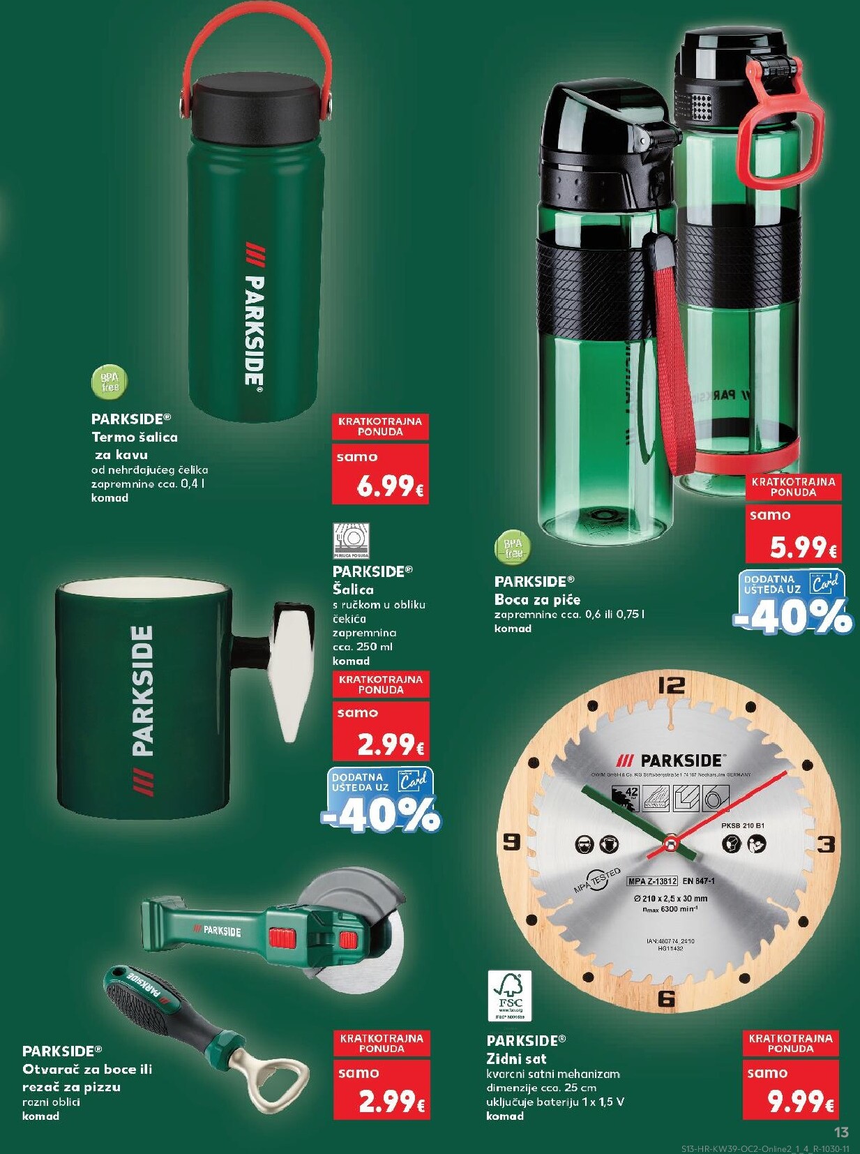 kaufland - Prelistajte katalog Kaufland - Neprehrambenih proizvoda, vrijedi od 24.09. do 30.09. - page: 13