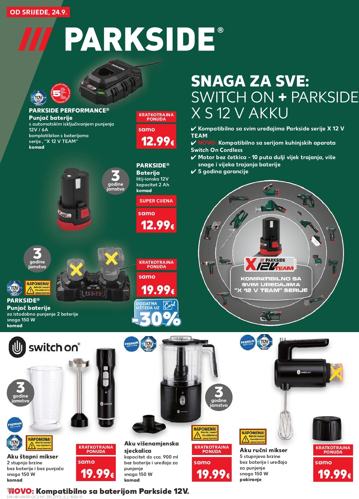 kaufland - Prelistajte katalog Kaufland - Neprehrambenih proizvoda, vrijedi od 24.09. do 30.09. - page: 14