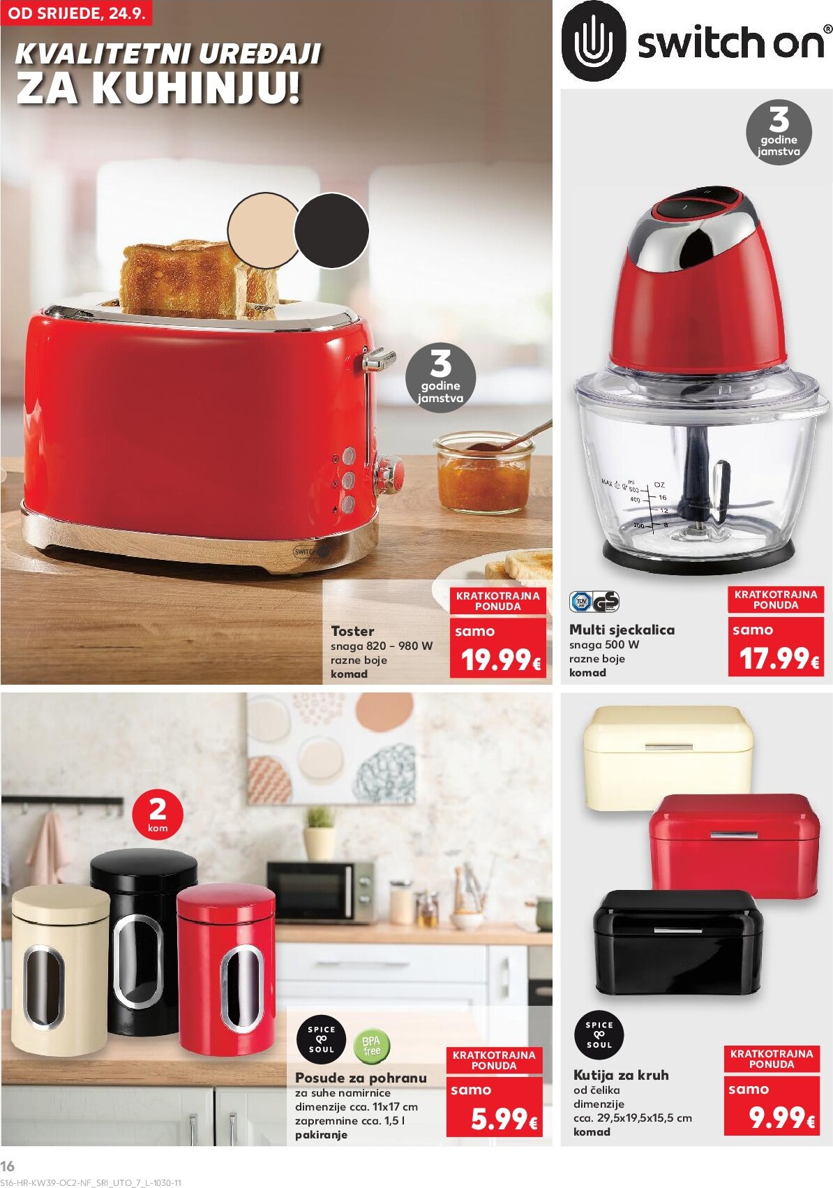 kaufland - Prelistajte katalog Kaufland - Neprehrambenih proizvoda, vrijedi od 24.09. do 30.09. - page: 16