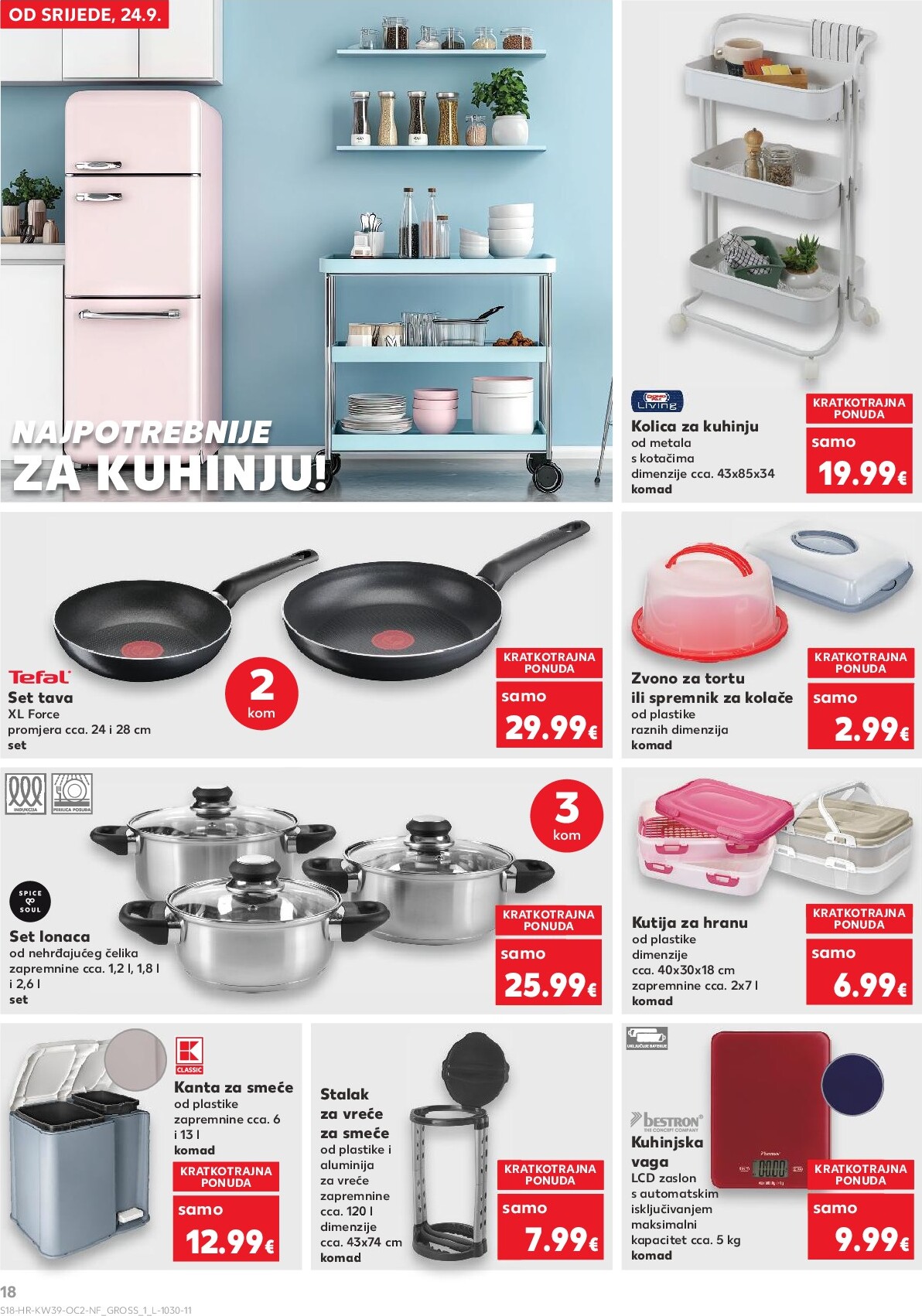 kaufland - Prelistajte katalog Kaufland - Neprehrambenih proizvoda, vrijedi od 24.09. do 30.09. - page: 18